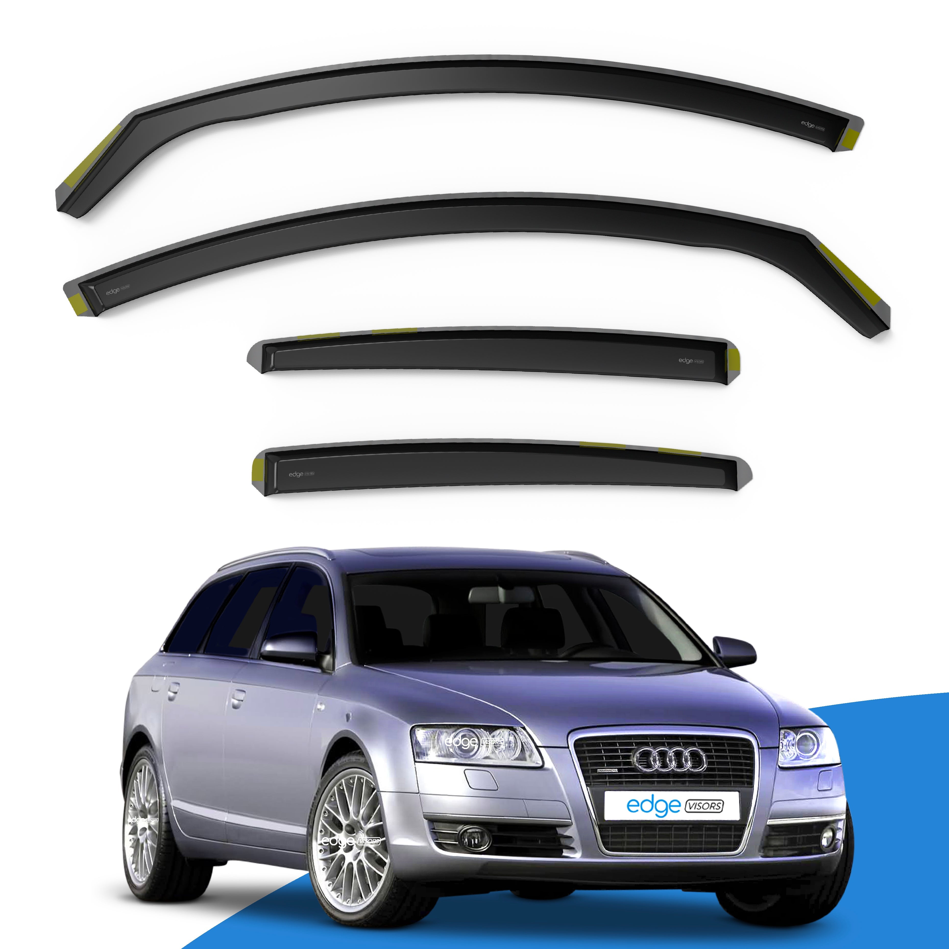 Audi A6 C6 2004-2011 5 Door Avant Estate Wind Deflectors 4pc