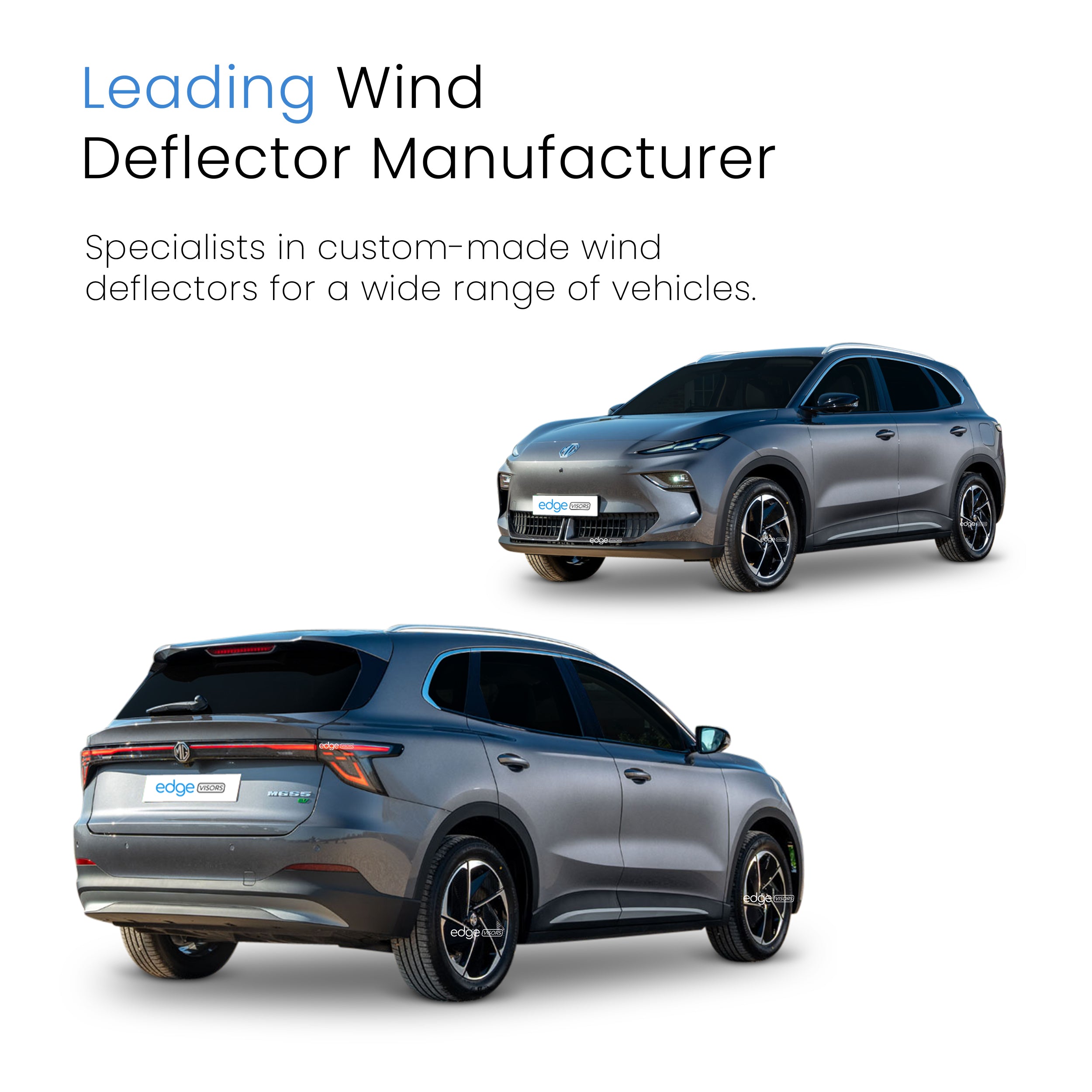 MG S5 MK1 2024-Onwards 5 Door SUV Wind Deflectors 4pc