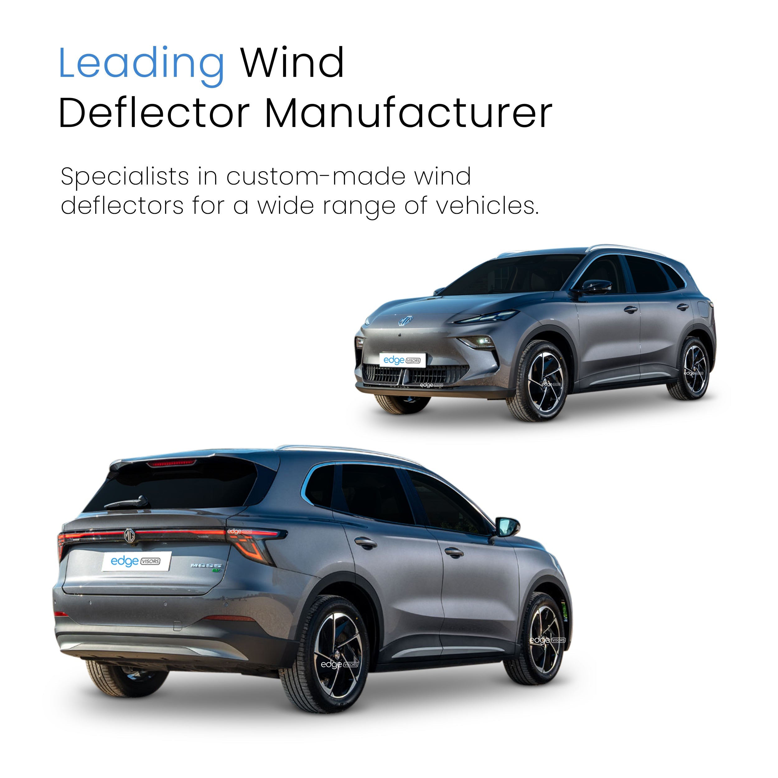 MG S5 MK1 2024-Onwards 5 Door SUV Wind Deflectors 4pc