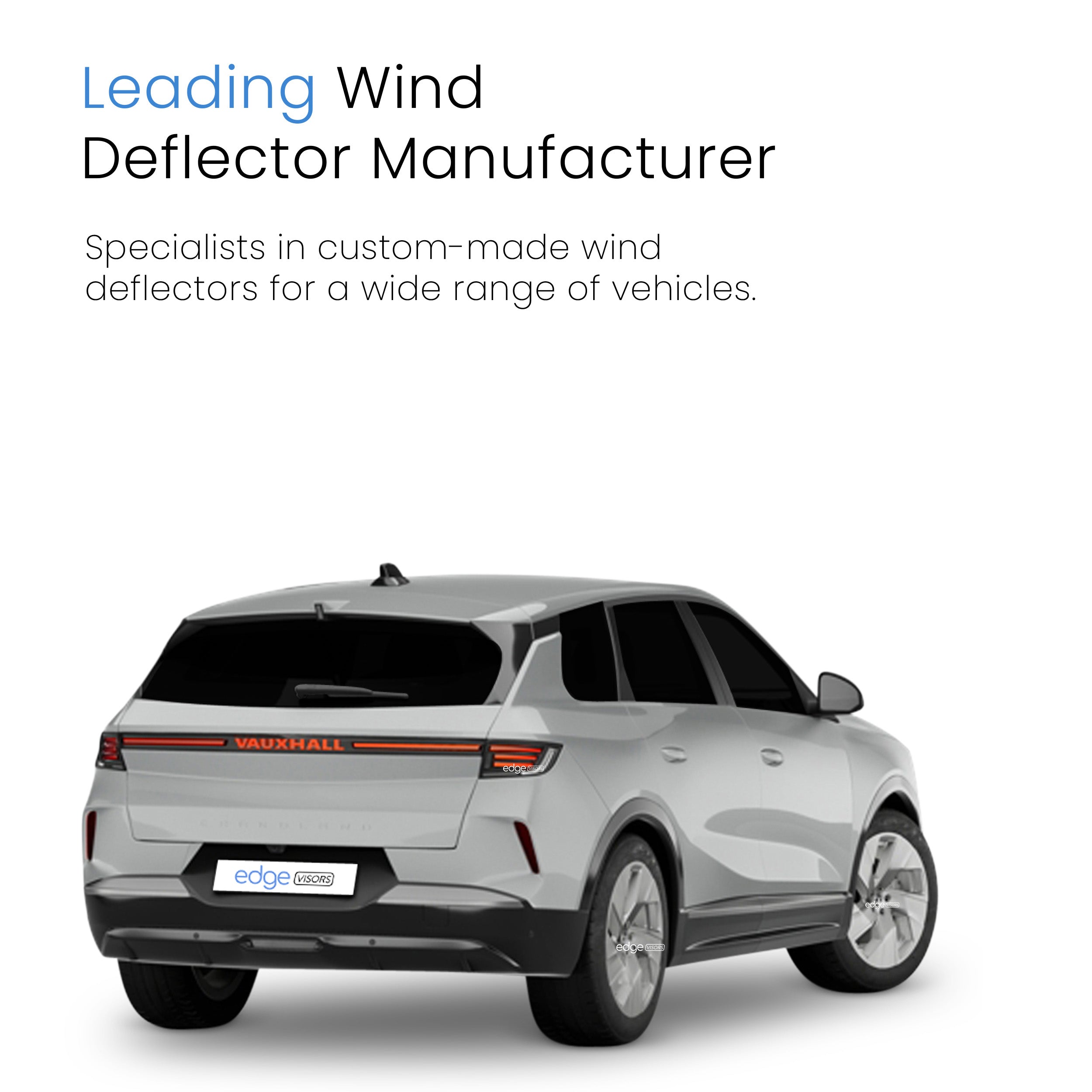 Vauxhall Grandland MK2 2024-Onwards 5 Door SUV Wind Deflectors 4pc