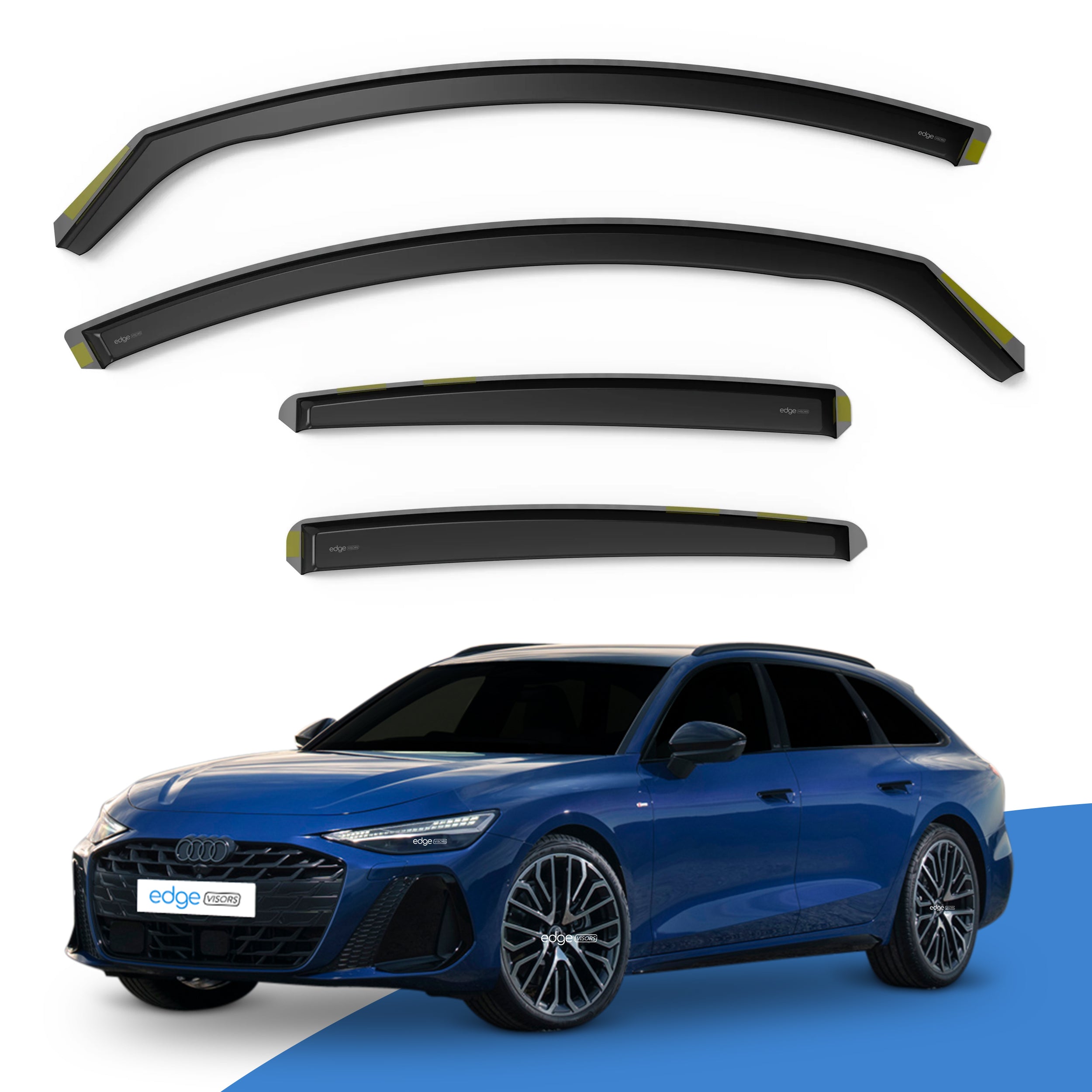 Audi A6 C9 2025-Onwards 5 Door Avante Estate Wind Deflectors 4pc