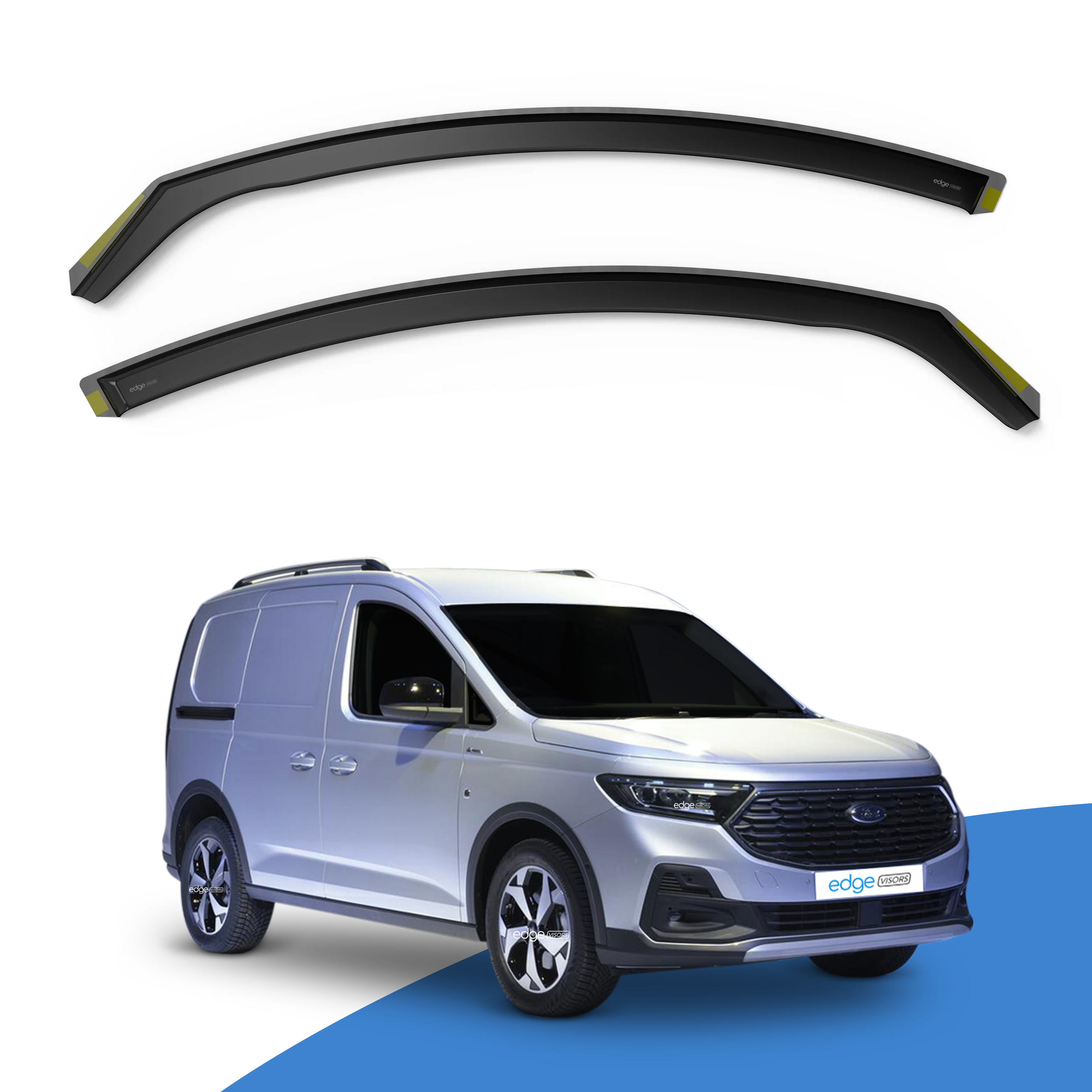 Ford Transit Connect/Tourneo MK3 2023-onwards 2 Door Van Wind Deflectors 2pc