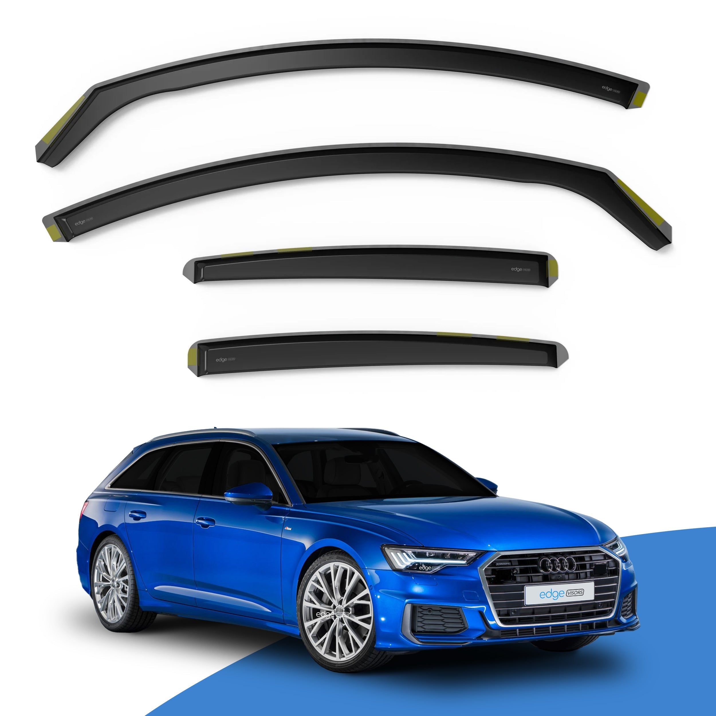 Audi A6 C8 2018-Onwards 5 Door Estate Wind Deflectors 4pc