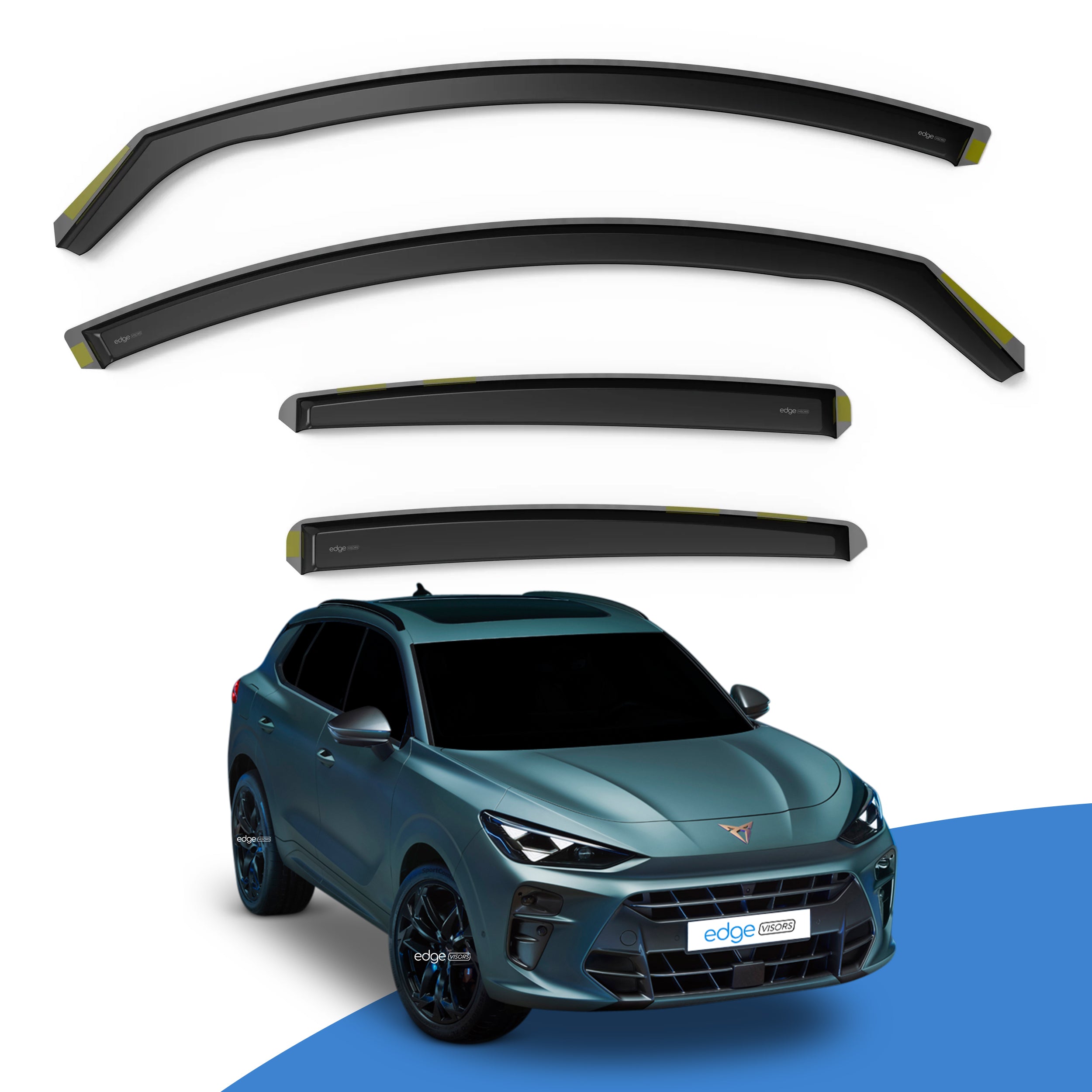 Cupra Terramar 2023-Onwards 5 Door SUV Wind Deflectors 4pc