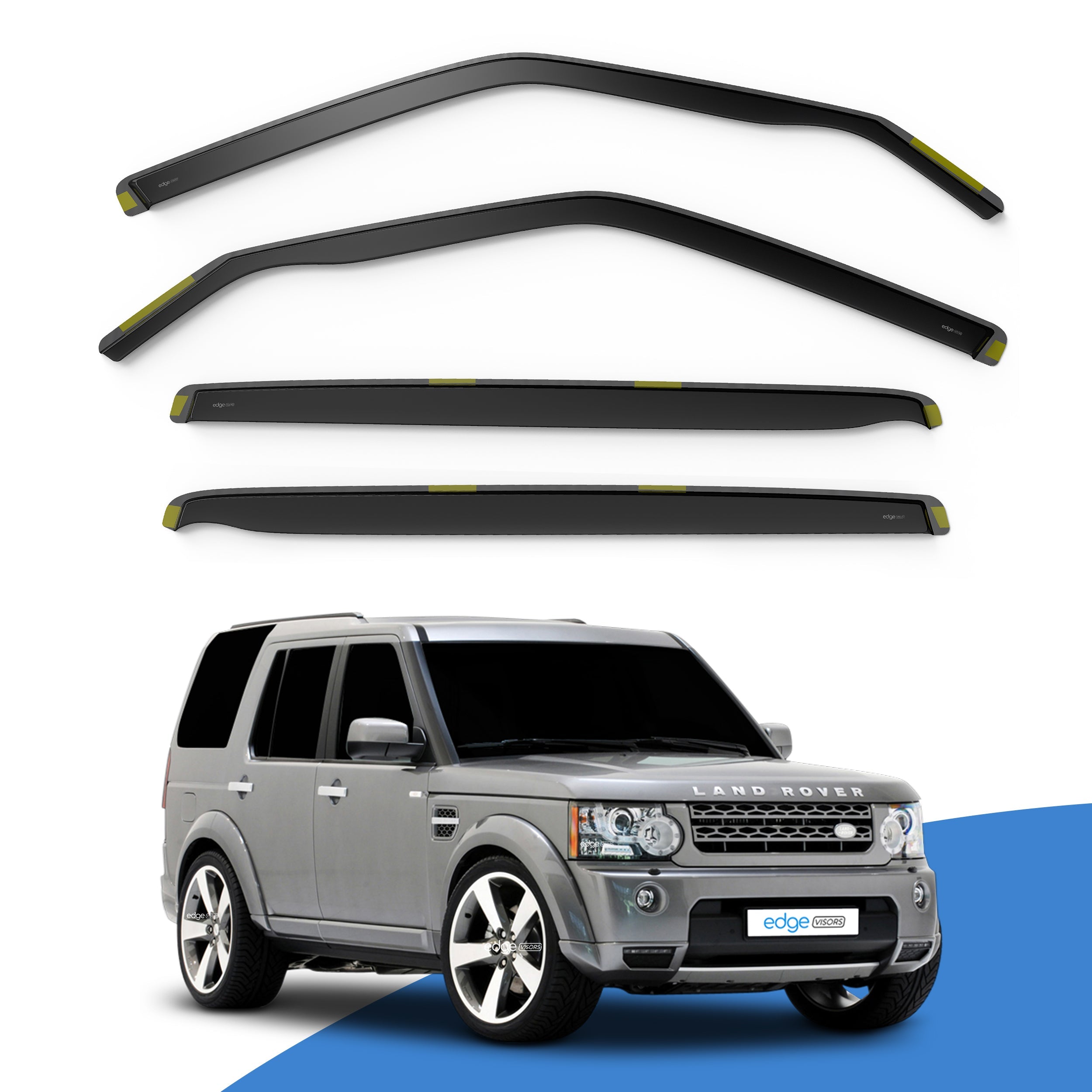 Land Rover Discovery MK4 2009-2017 5 Door SUV Wind Deflectors 4pc