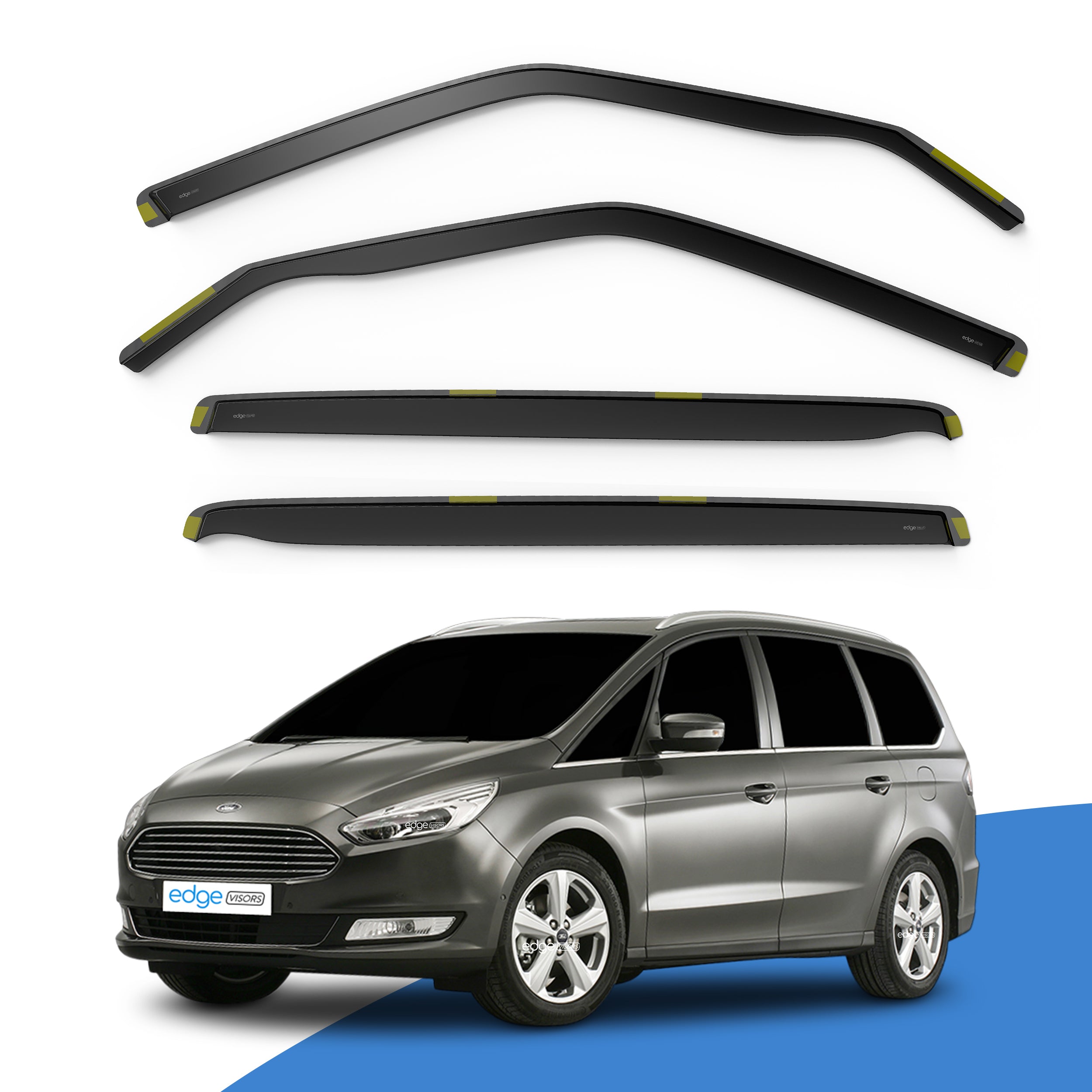 Ford Galaxy MK4 2015-2023 5 Door MPV Wind Deflectors 4pc