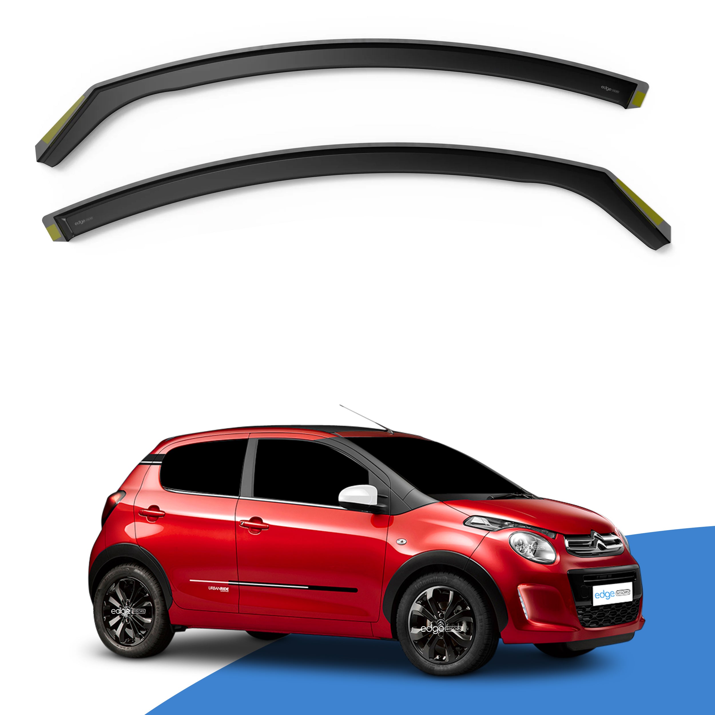 Citroen C1 MK2 2014-2022 5 Door Hatchback Wind Deflectors 2pc