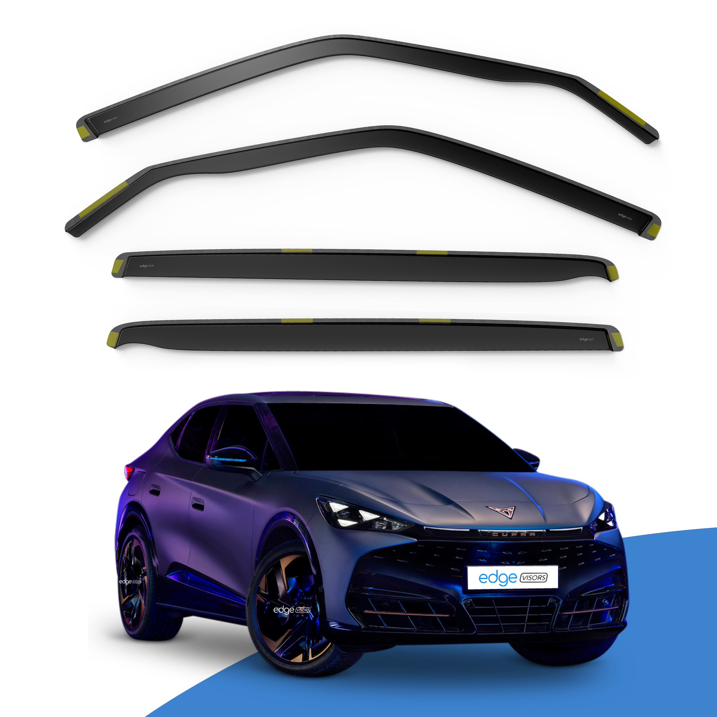 Cupra Tavascan 2023-Onwards 5 Door SUV Wind Deflectors 4pc