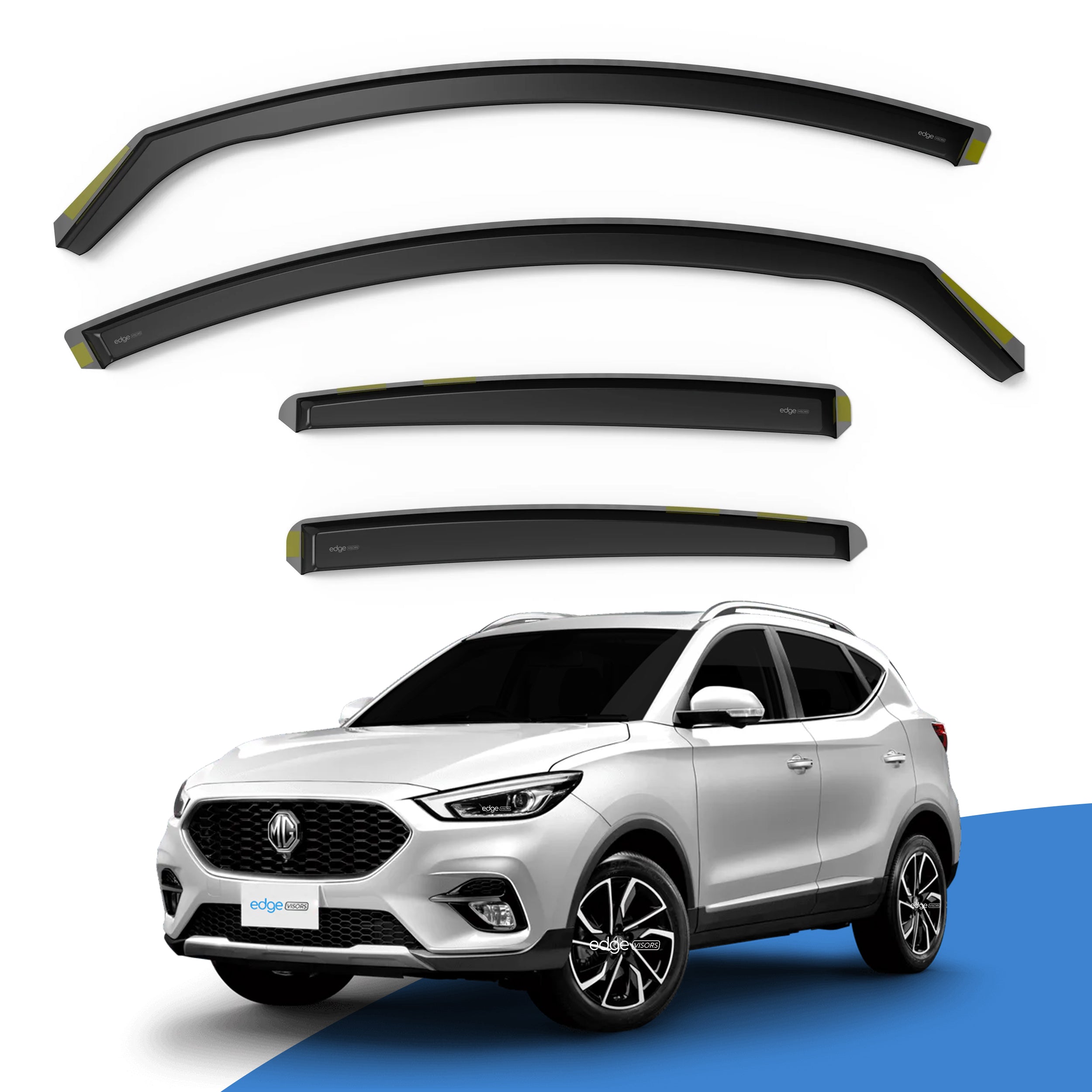 MG ZS MK1 2017-2024 5 Door SUV Wind Deflectors 4pc