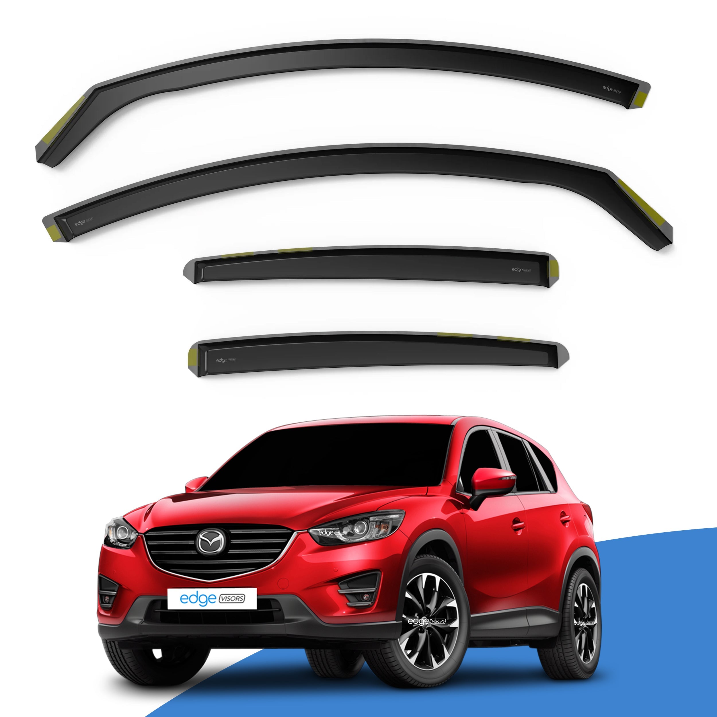 Mazda CX-5 MK1 2011-2017 5 Door SUV Wind Deflectors 4pc