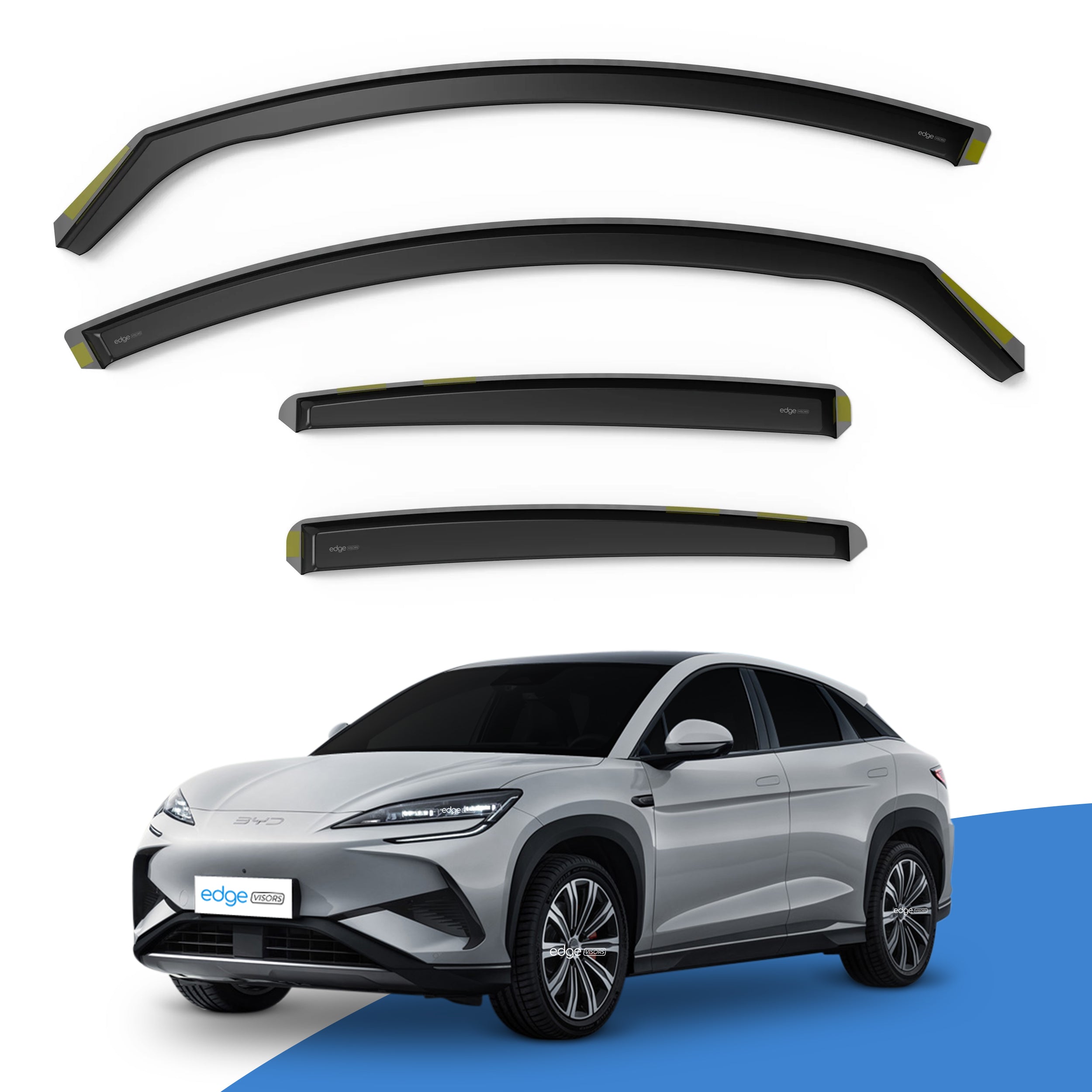 BYD Sealion 7 2023-Onwards 5 Door SUV Wind Deflectors 4pc