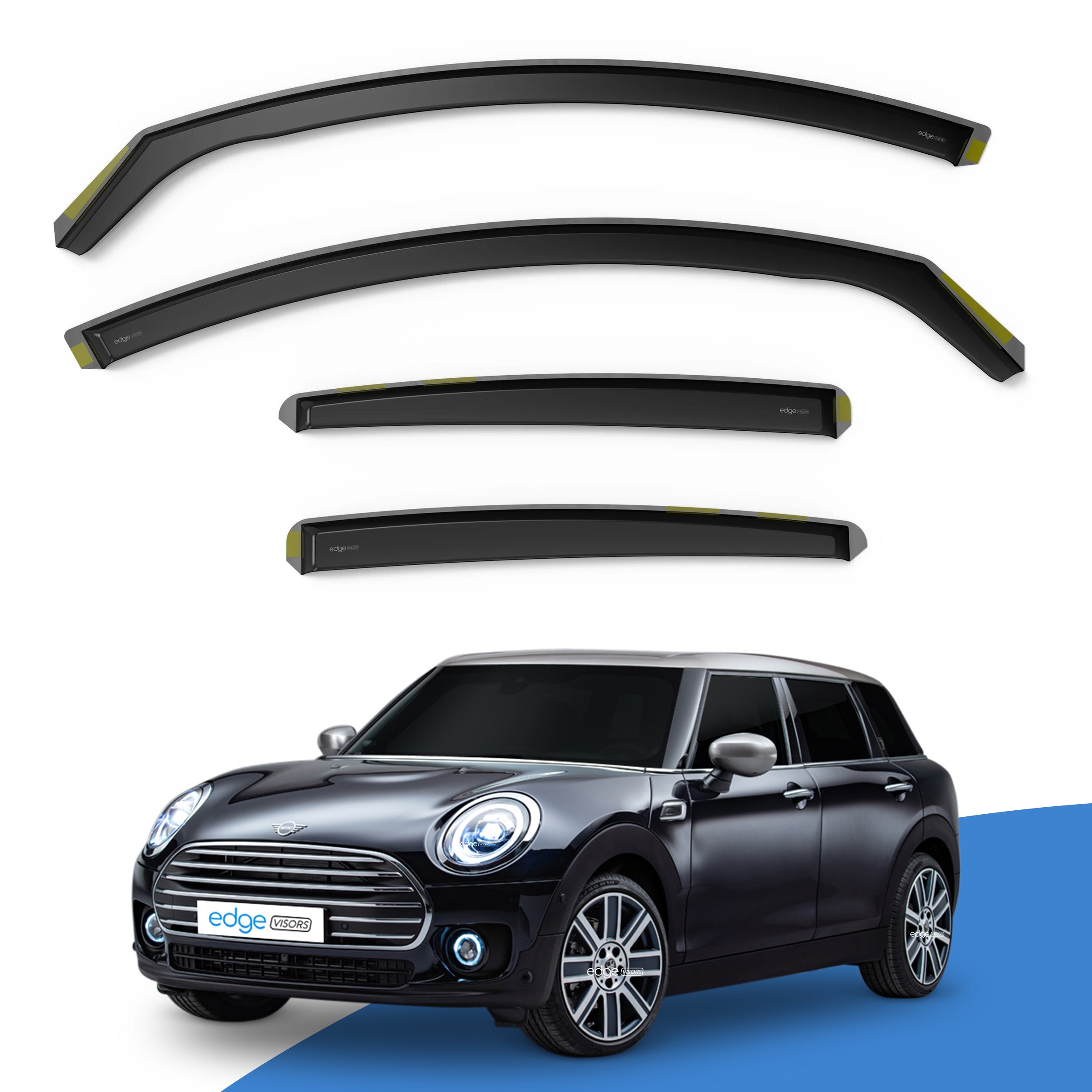 Mini Clubman MK2 2015-2024 5 Door Hatchback Wind Deflectors 4pc