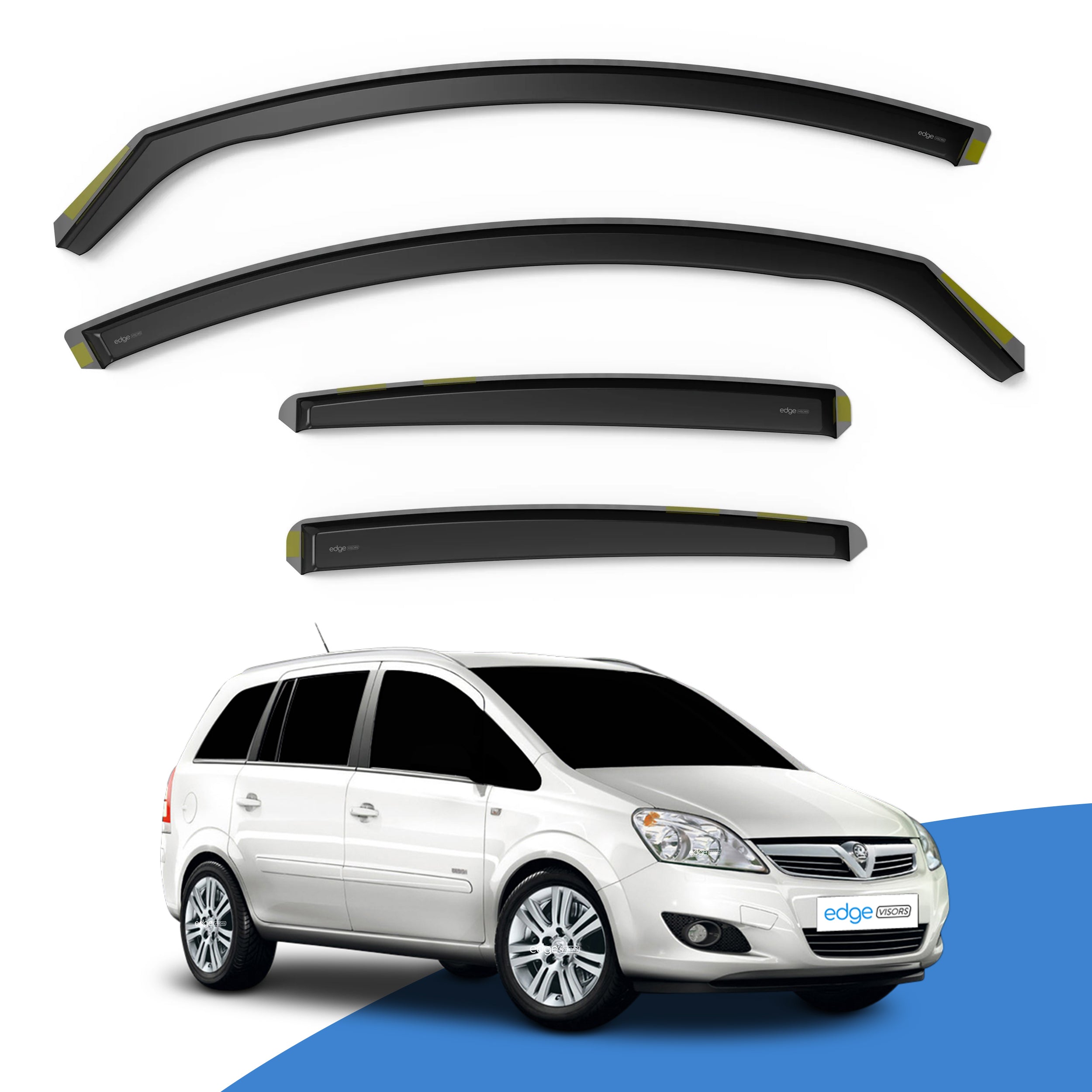 Vauxhall Zafira B MK2 2005-2014 5 Door MPV Wind Deflectors 4pc