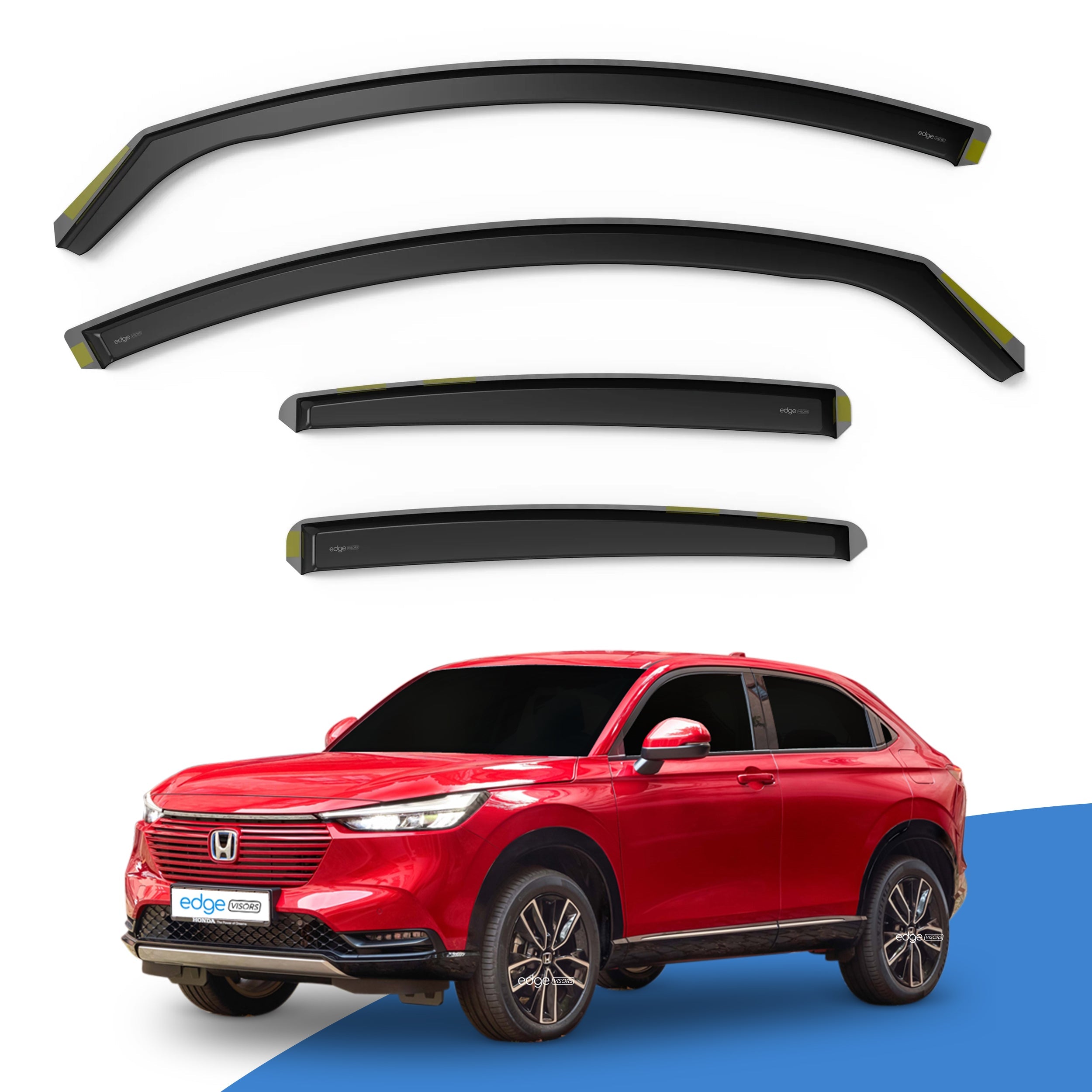 Honda HR-V MK3 2022-Onwards 5 Door SUV Wind Deflectors 4pc