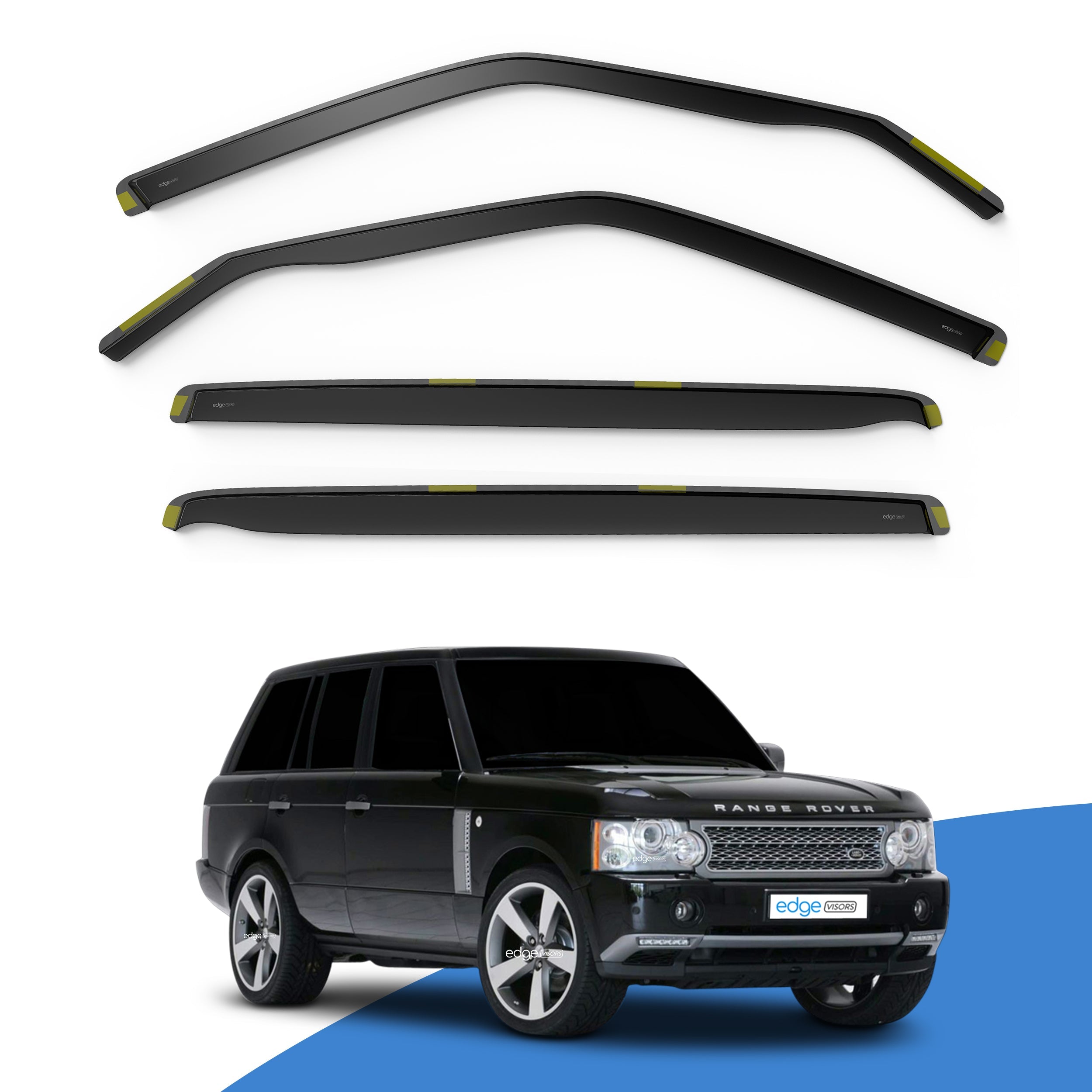 Range Rover MK3 L322 2002-2012 5 Door SUV Wind Deflectors 4pc