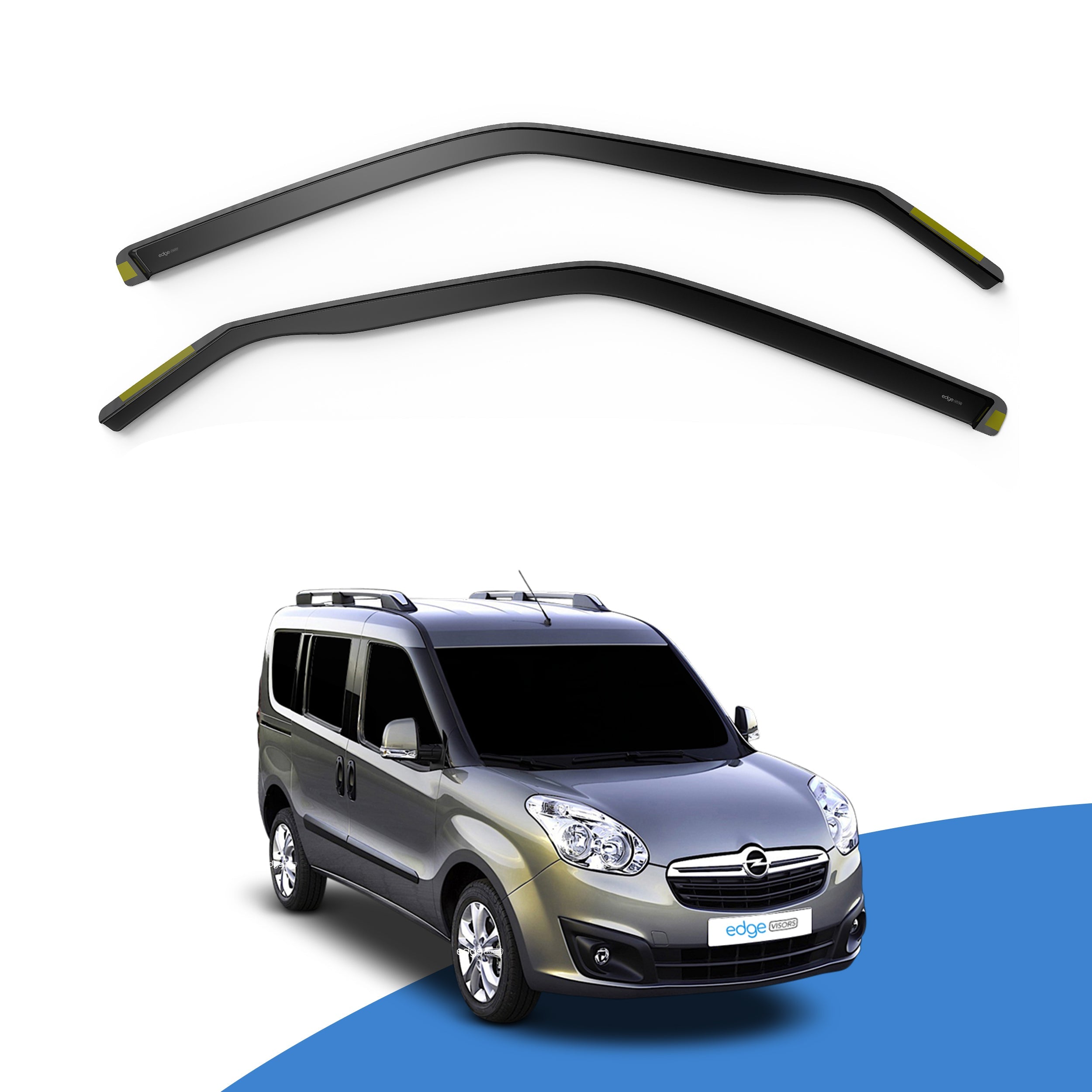Vauxhall Combo D MK3 2011-2018 Van Wind Deflectors 2pc