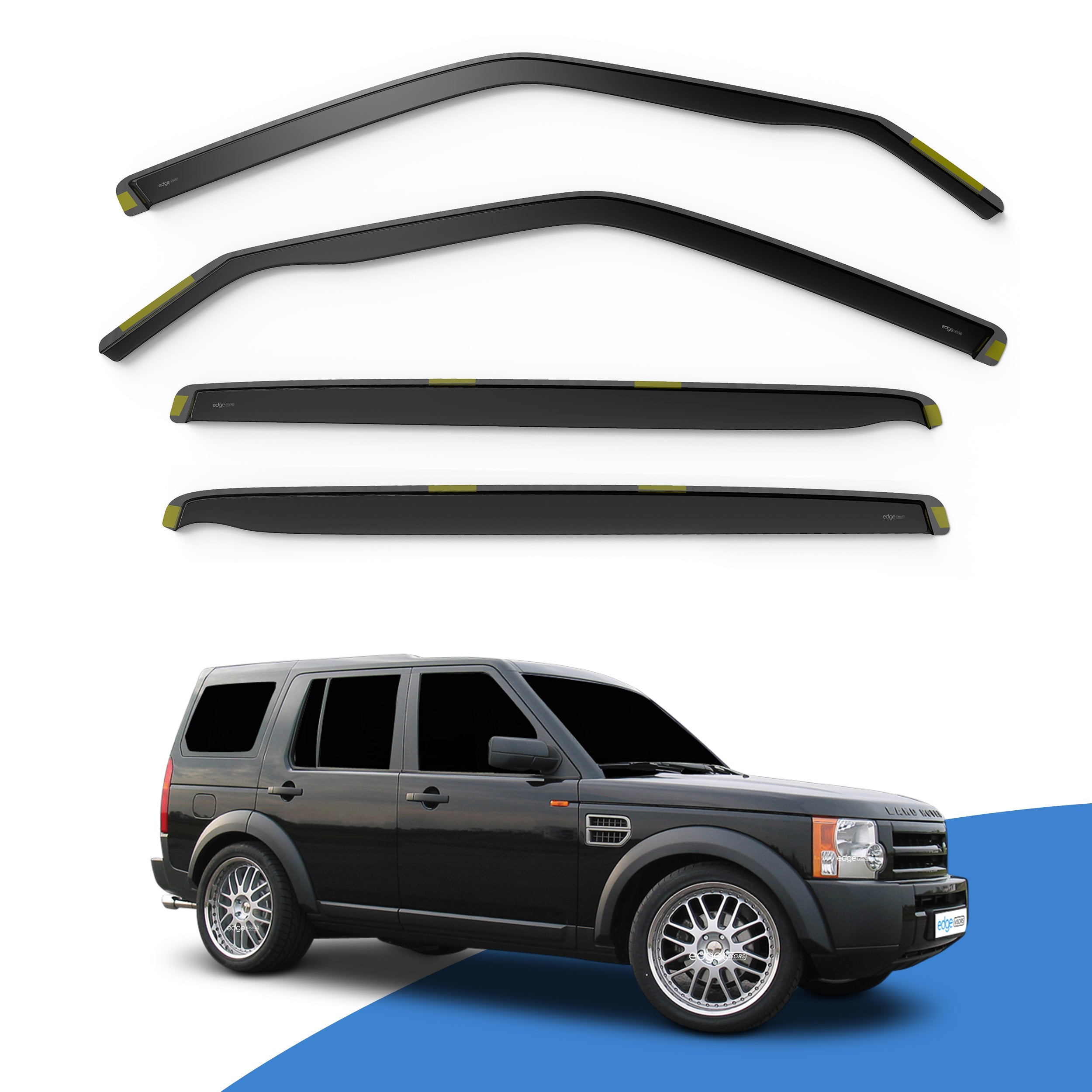 Land Rover Discovery MK3 2004-2009 5 Door SUV Wind Deflectors 4pc
