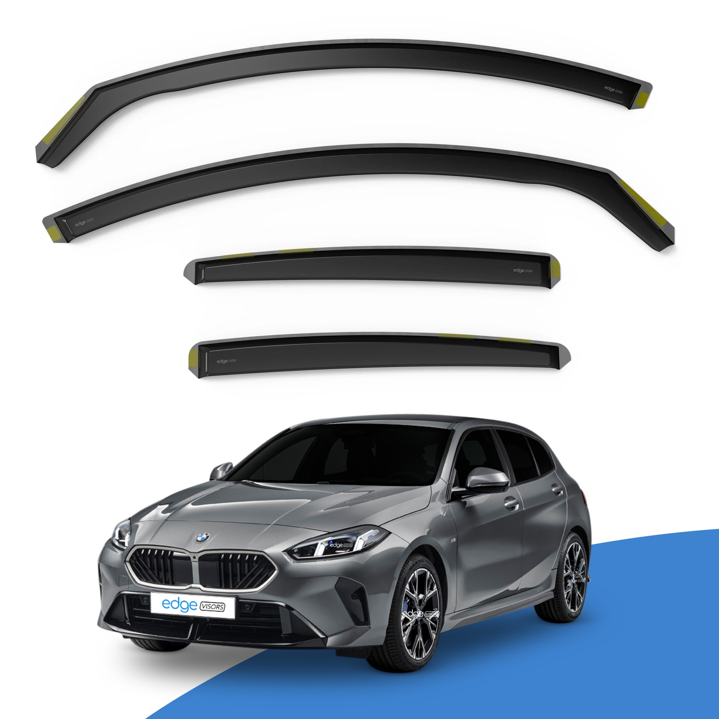 BMW 1 Series F70 2024-Onwards 5 Door Hatchback Wind Deflectors 4pc