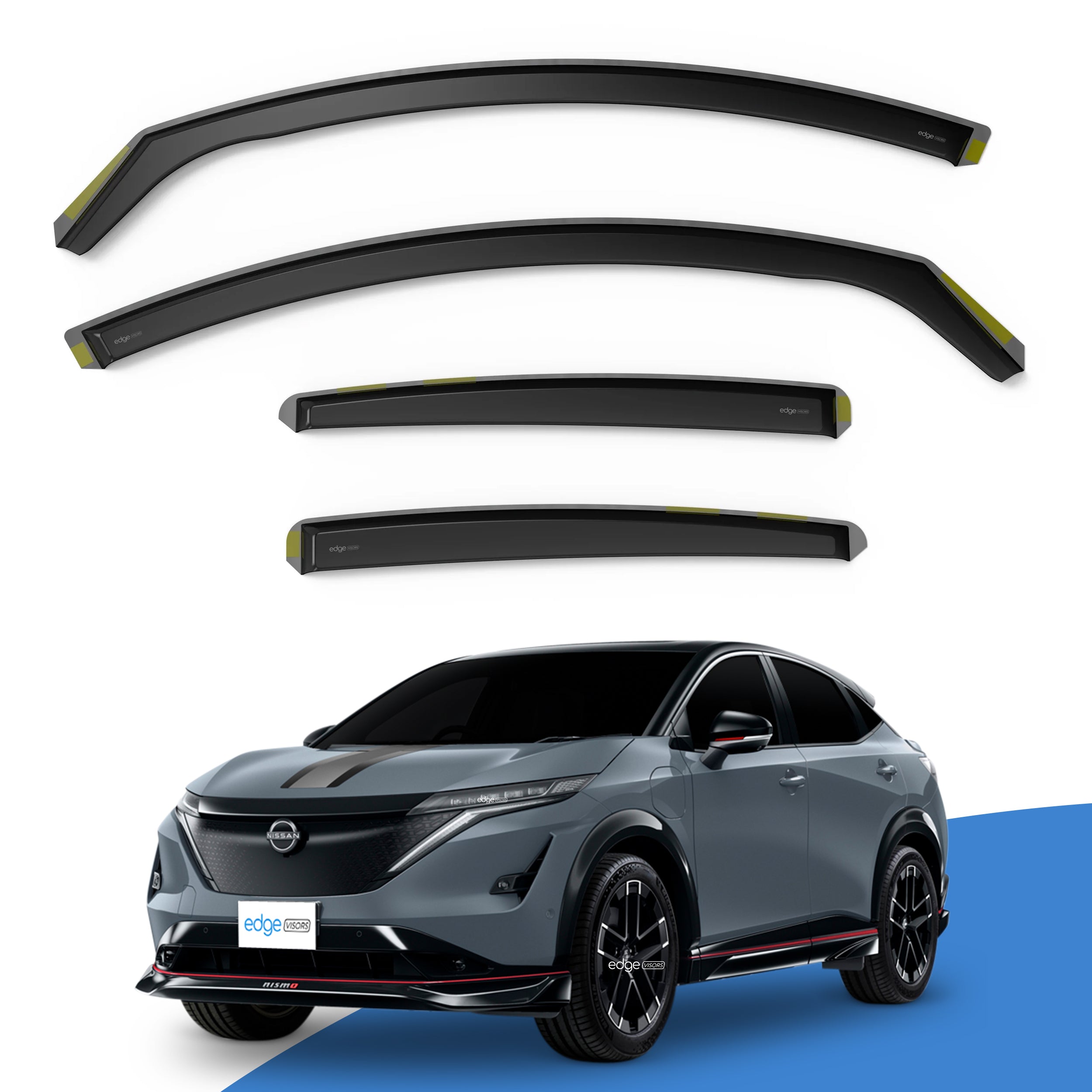 Nissan Ariya MK1 2022-Onwards 5 Door SUV Wind Deflectors 4pc