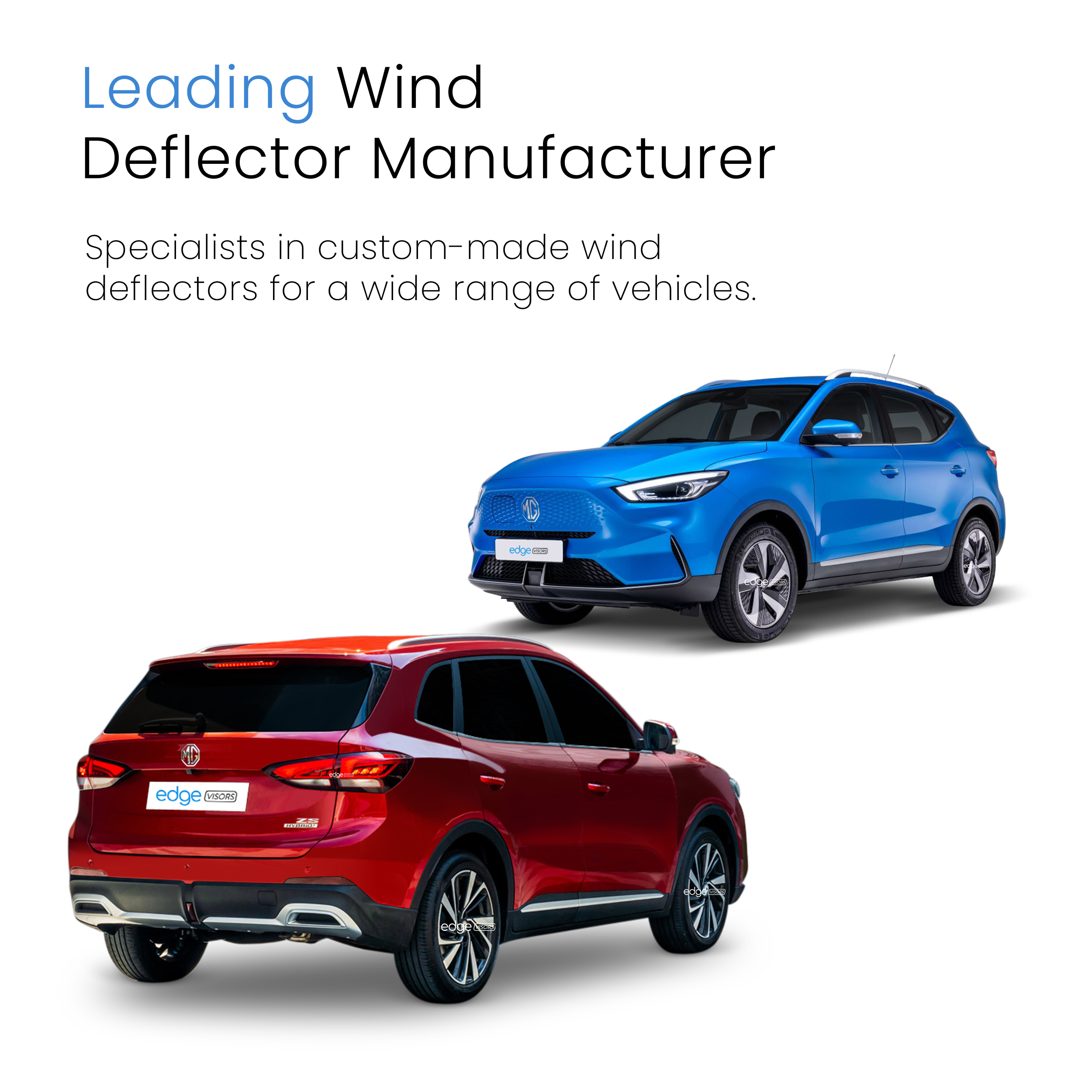 MG ZS MK2 2024-Onwards 5 Door SUV Wind Deflectors 4pc