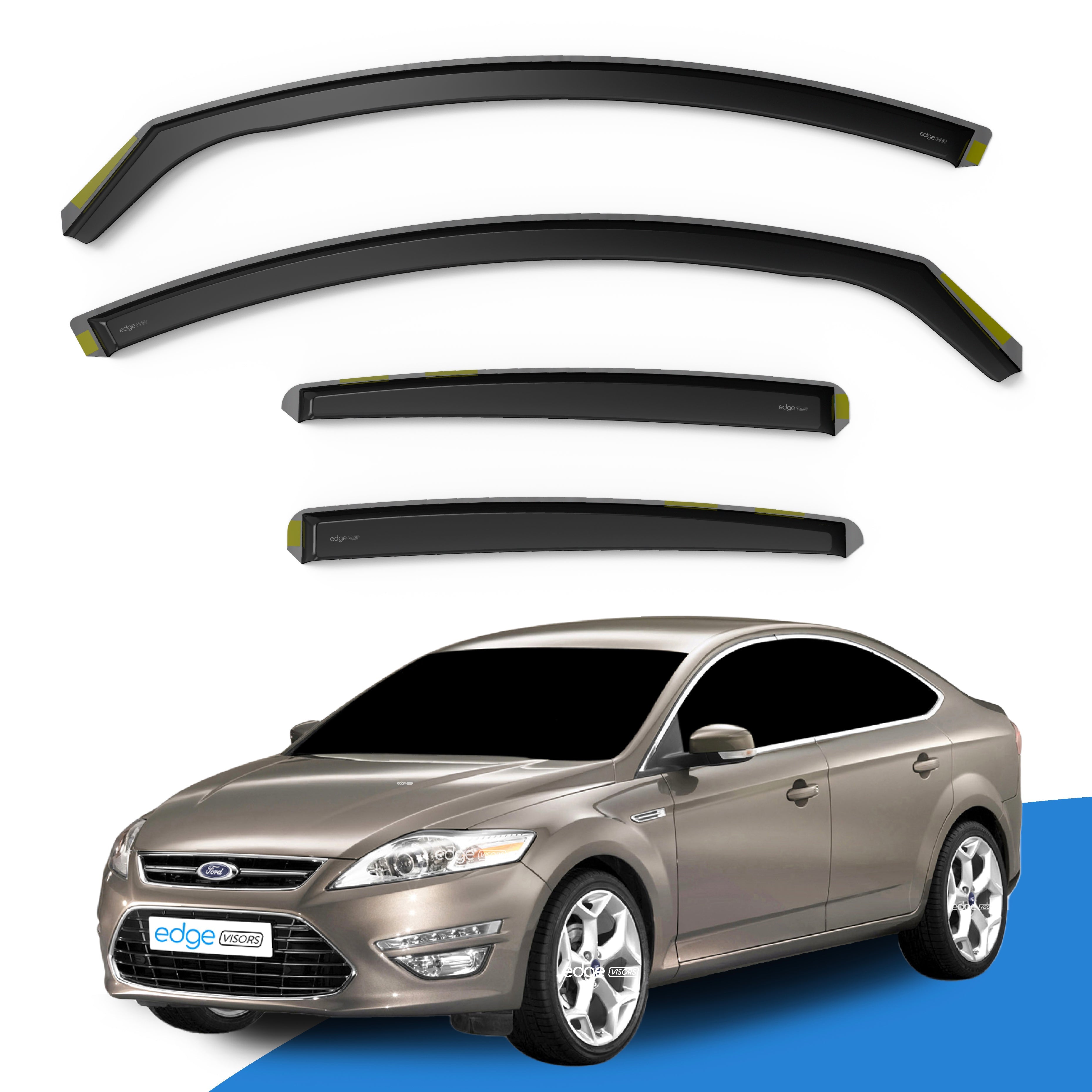 Ford Mondeo MK4 2007-2014 5 Door Hatchback Wind Deflectors 4pc