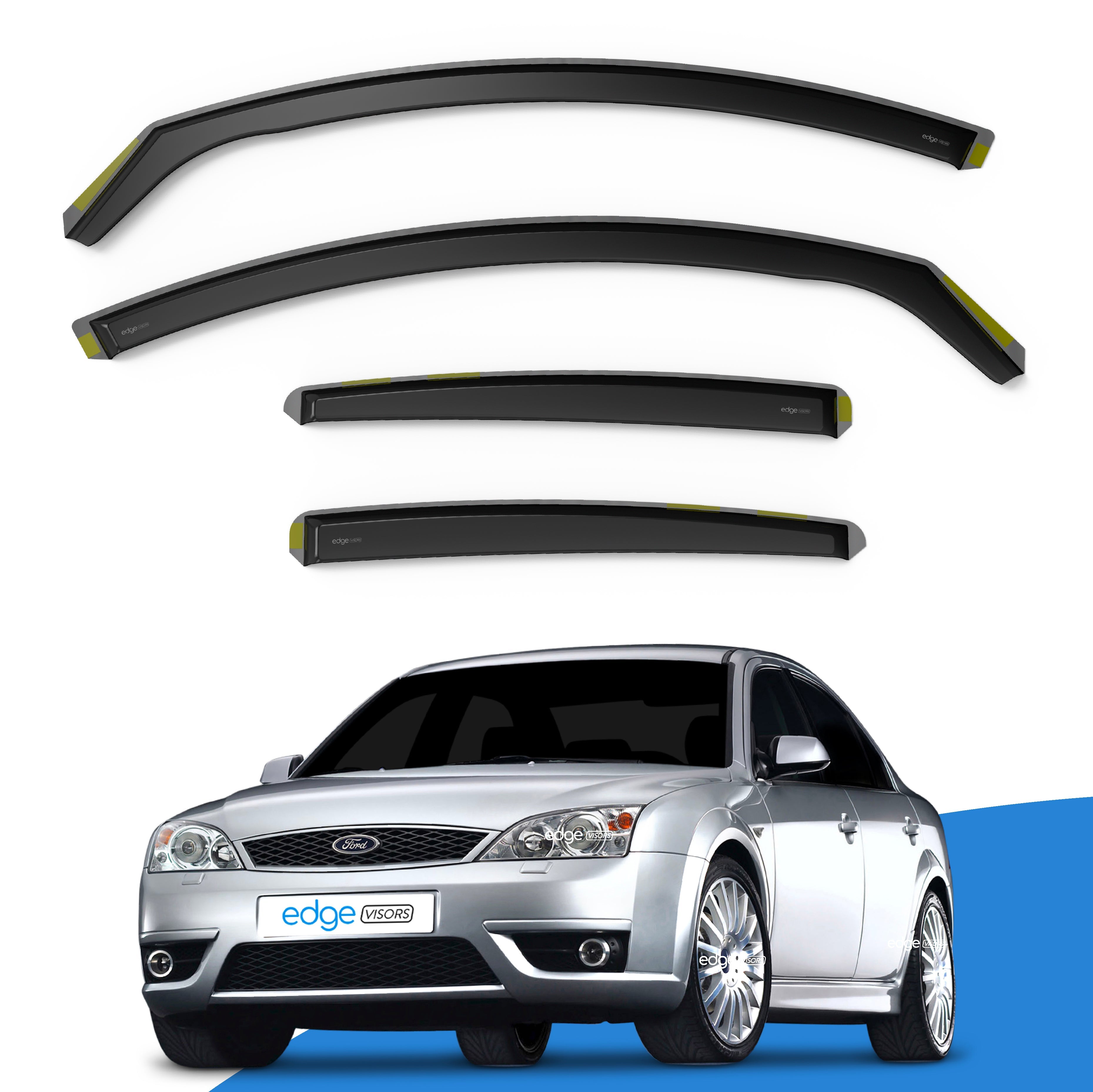 Ford Mondeo MK3 2000-2007 5 Door Hatchback Wind Deflectors 4pc