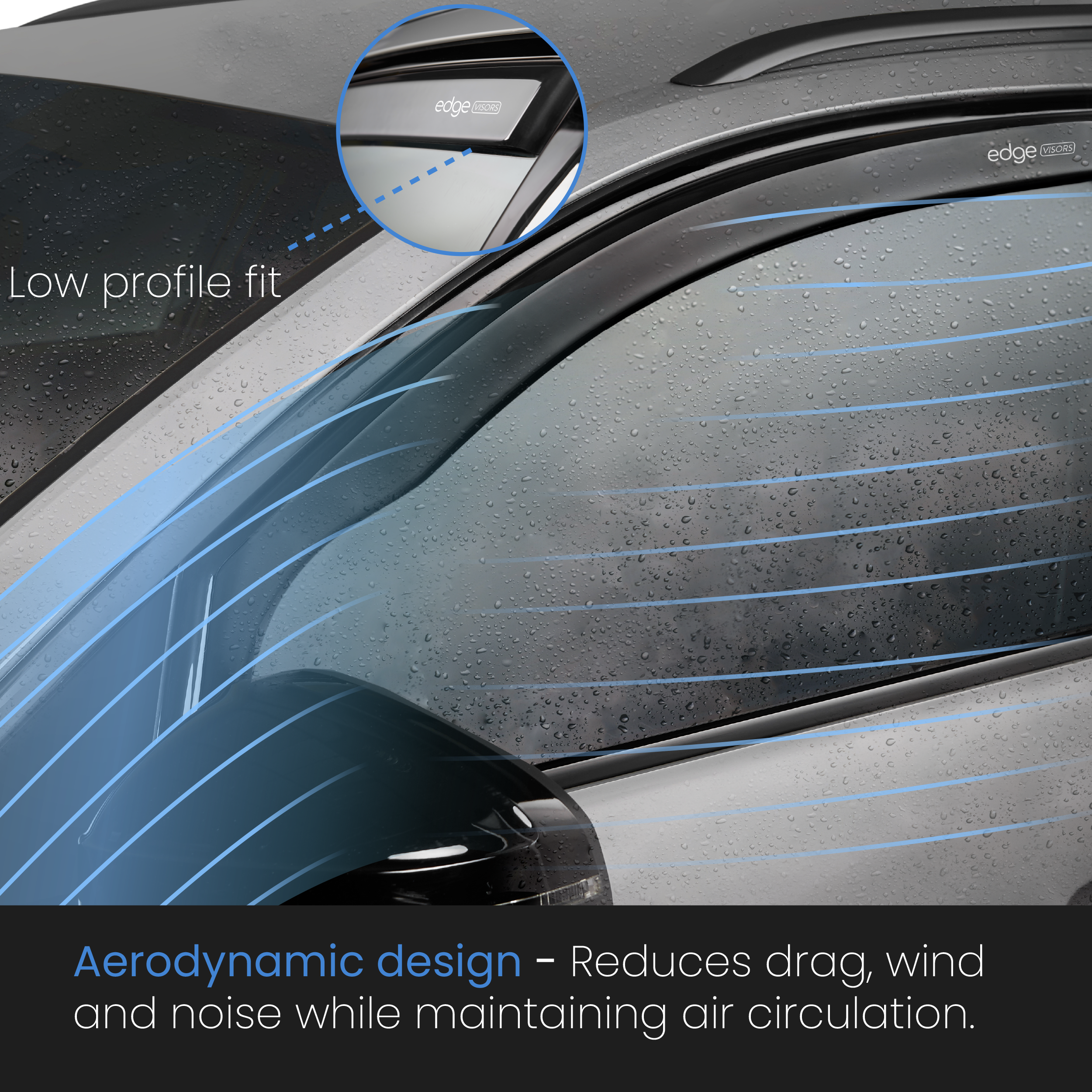Aerodynamic Fit Wind Deflectors