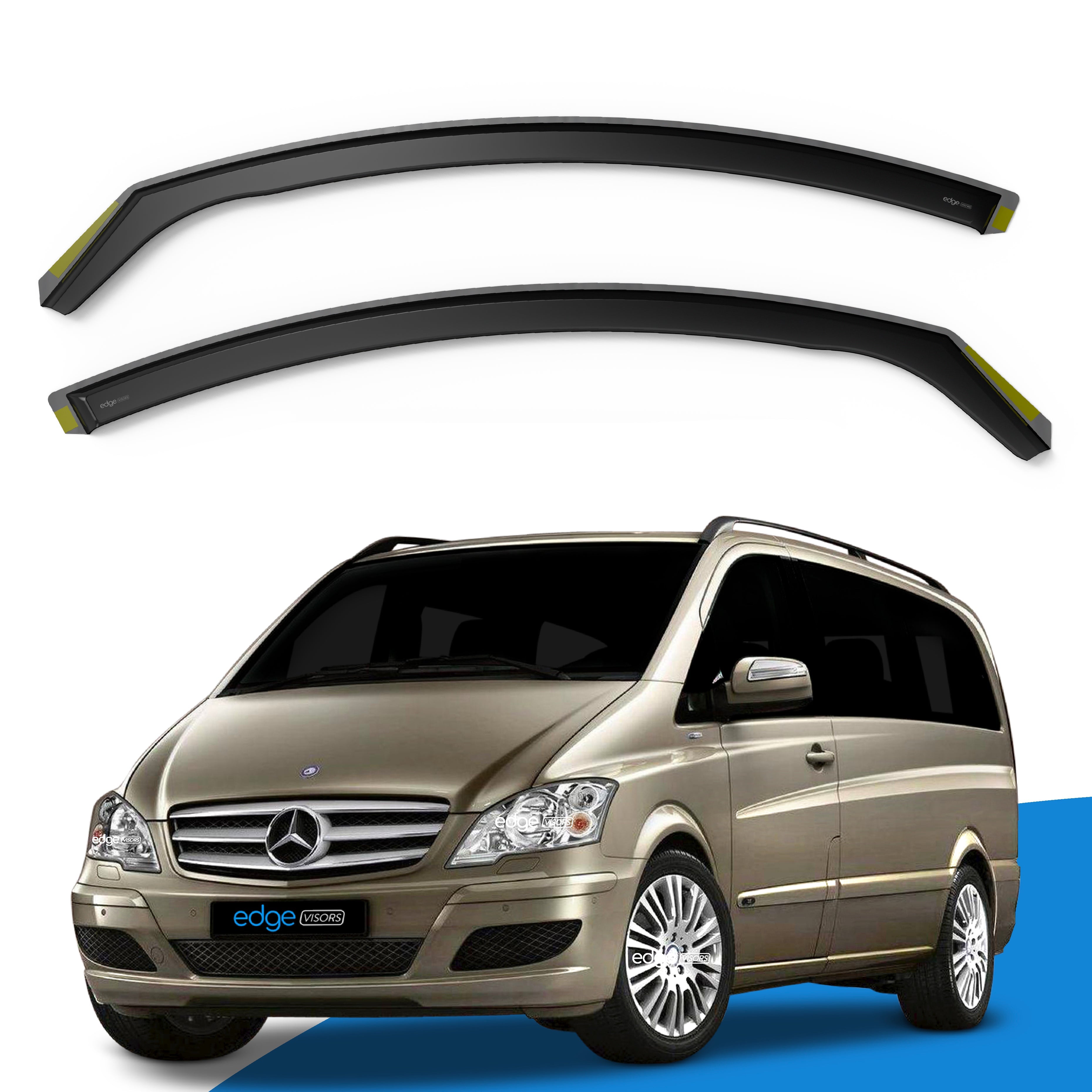 Mercedes Vito Viano W639 2003-2014 5 Door MPV Wind Deflectors 2pc