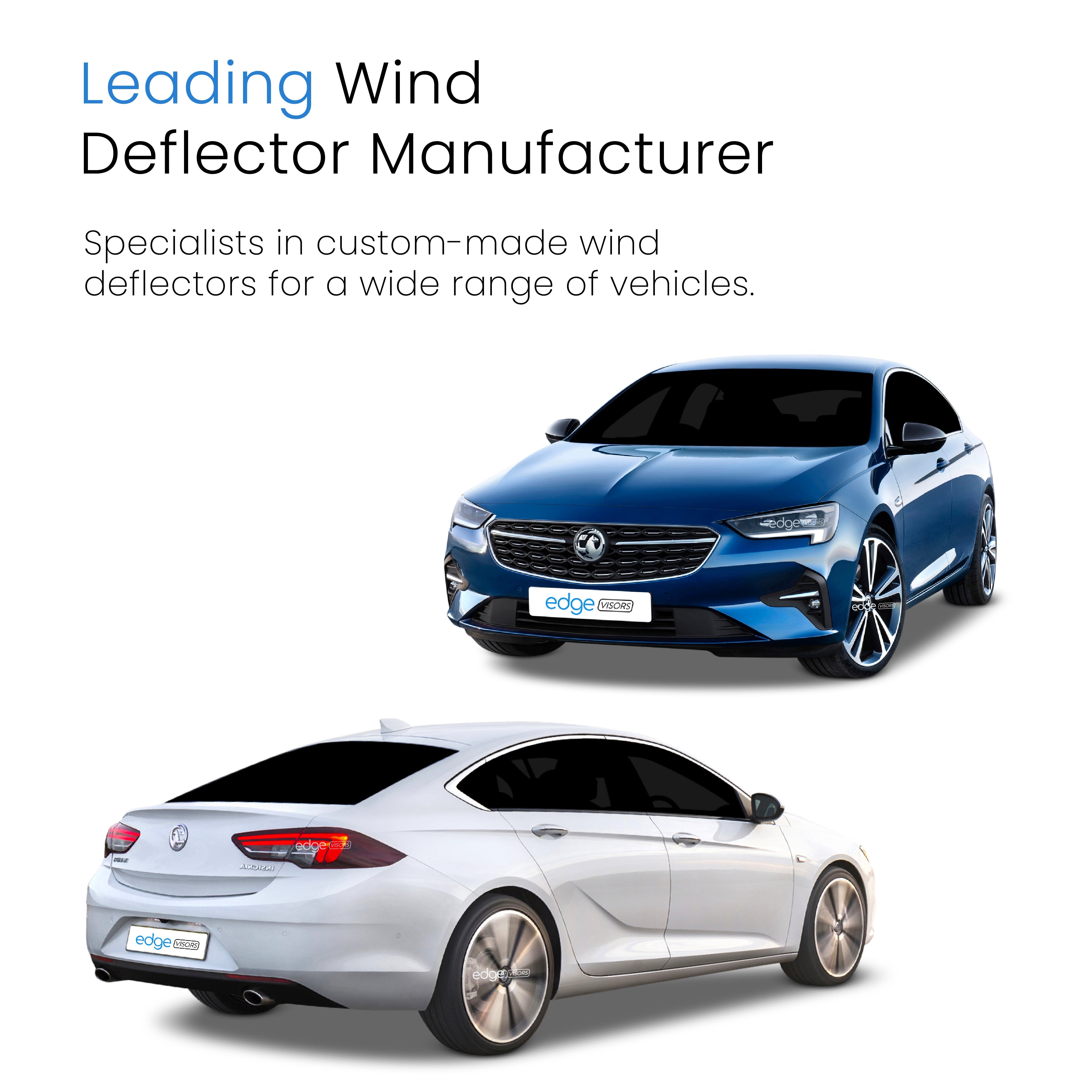 Vauxhall Insignia MK2 2017-2022 5 Door Liftback Wind Deflectors 4pc