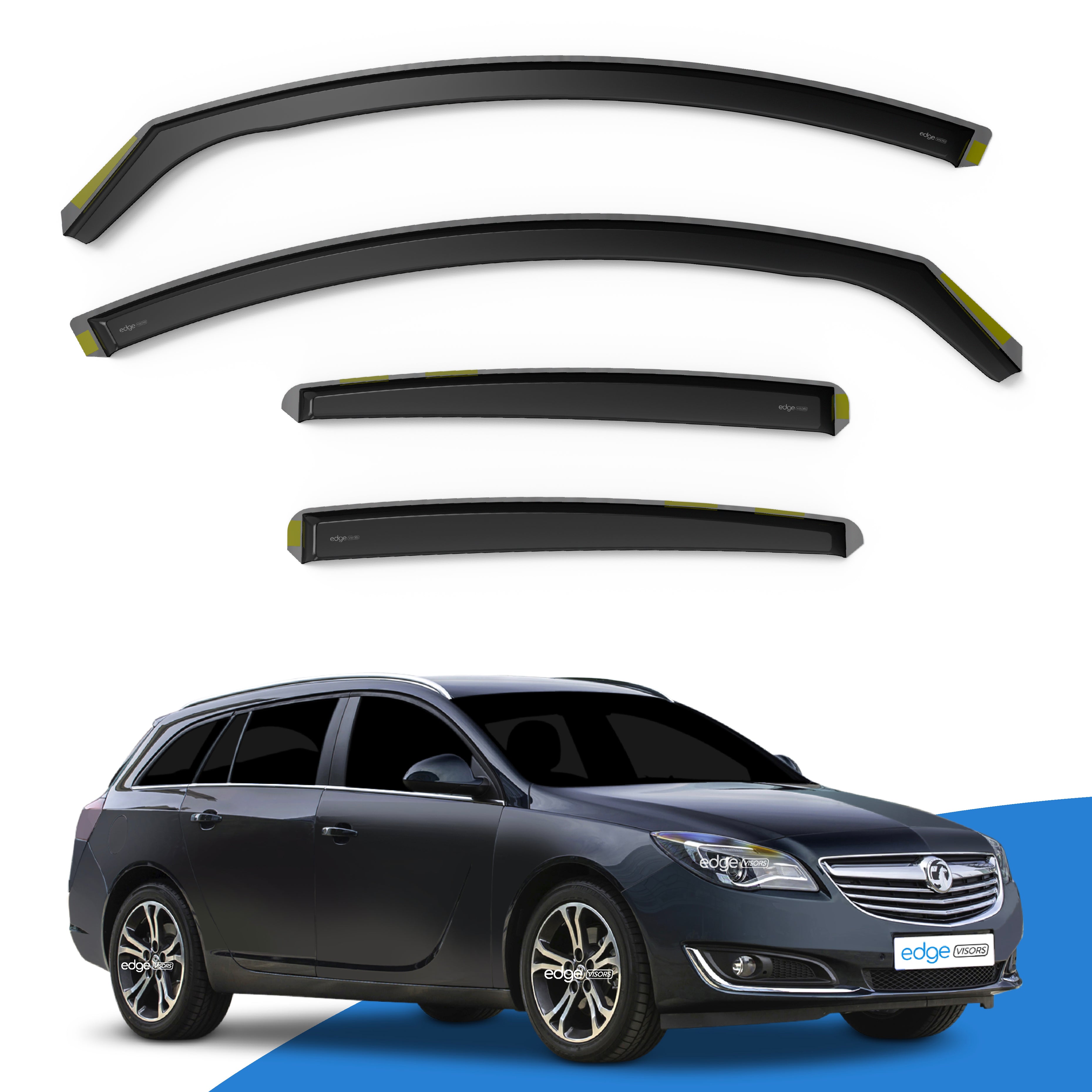 Vauxhall Insignia MK1 2009-2017 5 Door Estate Wind Deflectors 4pc