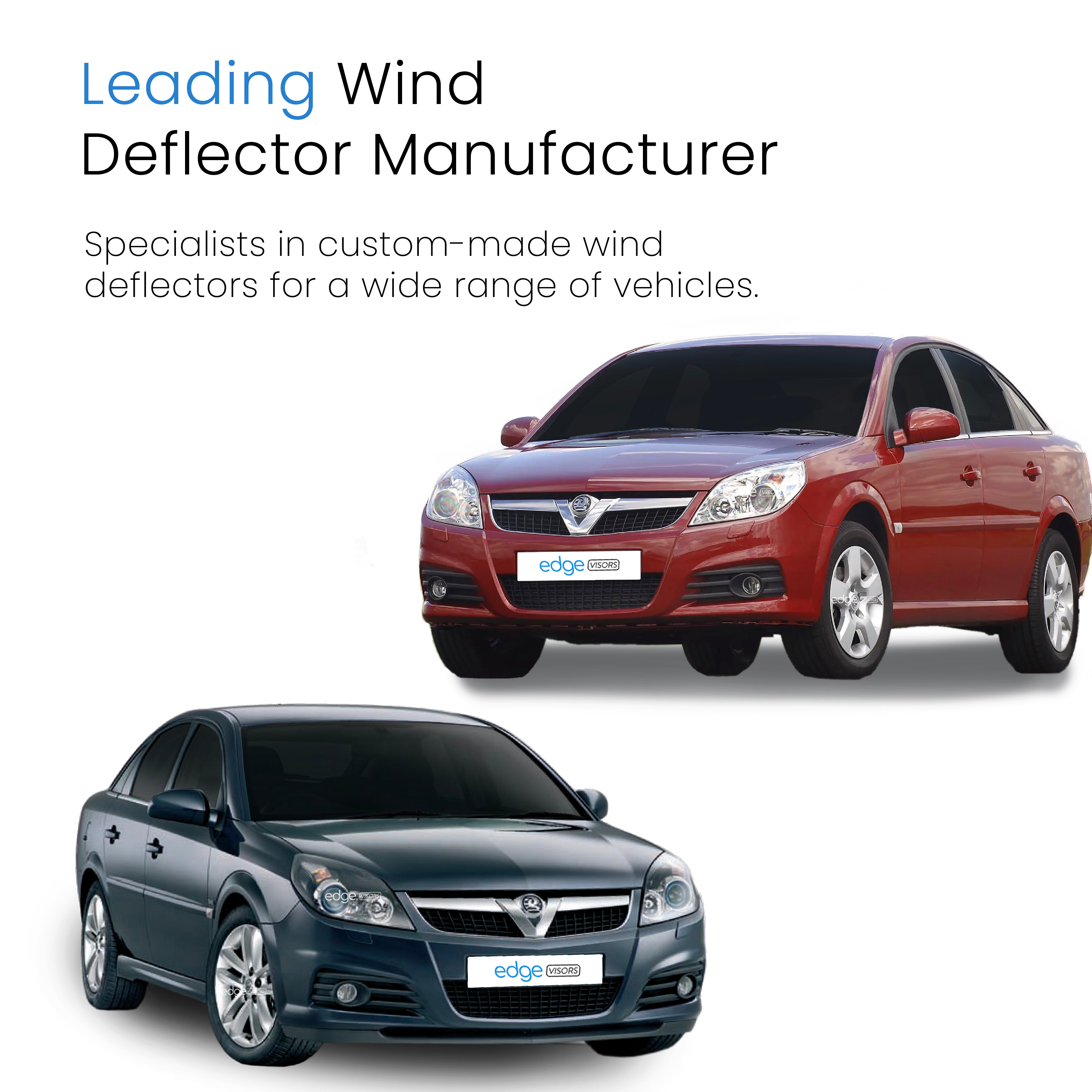 Vauxhall Vectra C MK3 2002-2008 5 Door Liftback Wind Deflectors 4pc