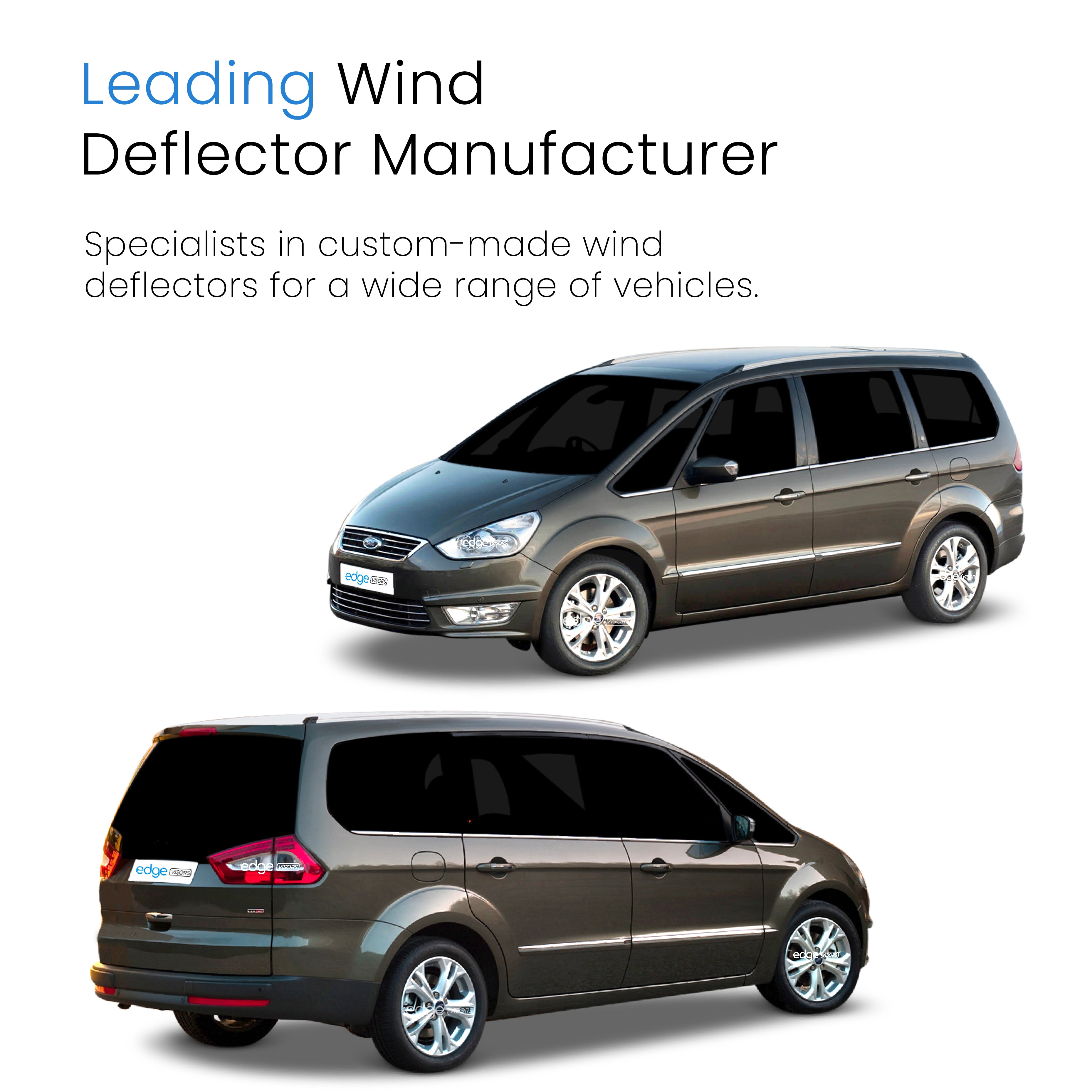 Ford Galaxy MK3 2006-2015 5 Door Van Wind Deflectors 4pc