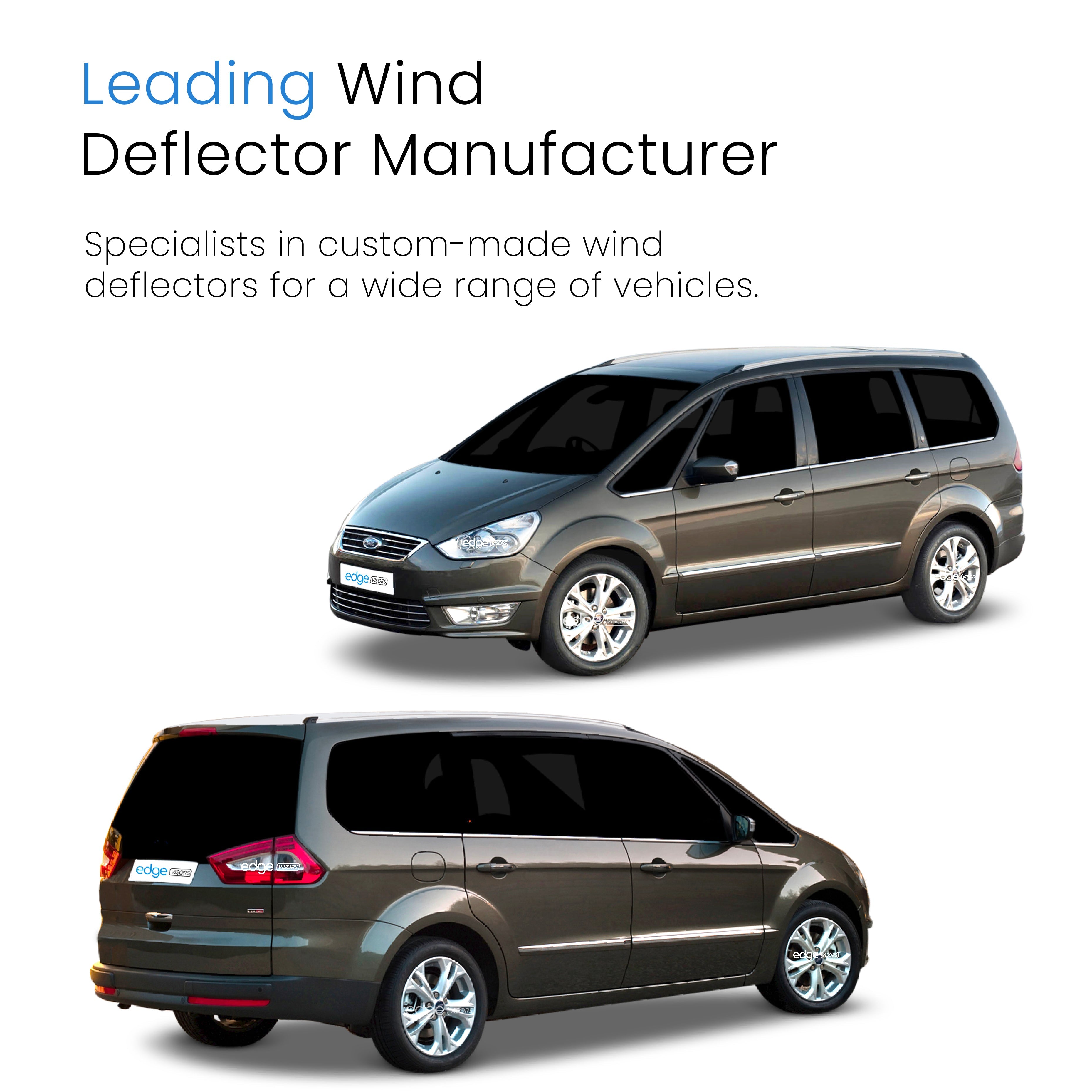 Ford Galaxy MK3 2006-2015 5 Door MPV Wind Deflectors 4pc