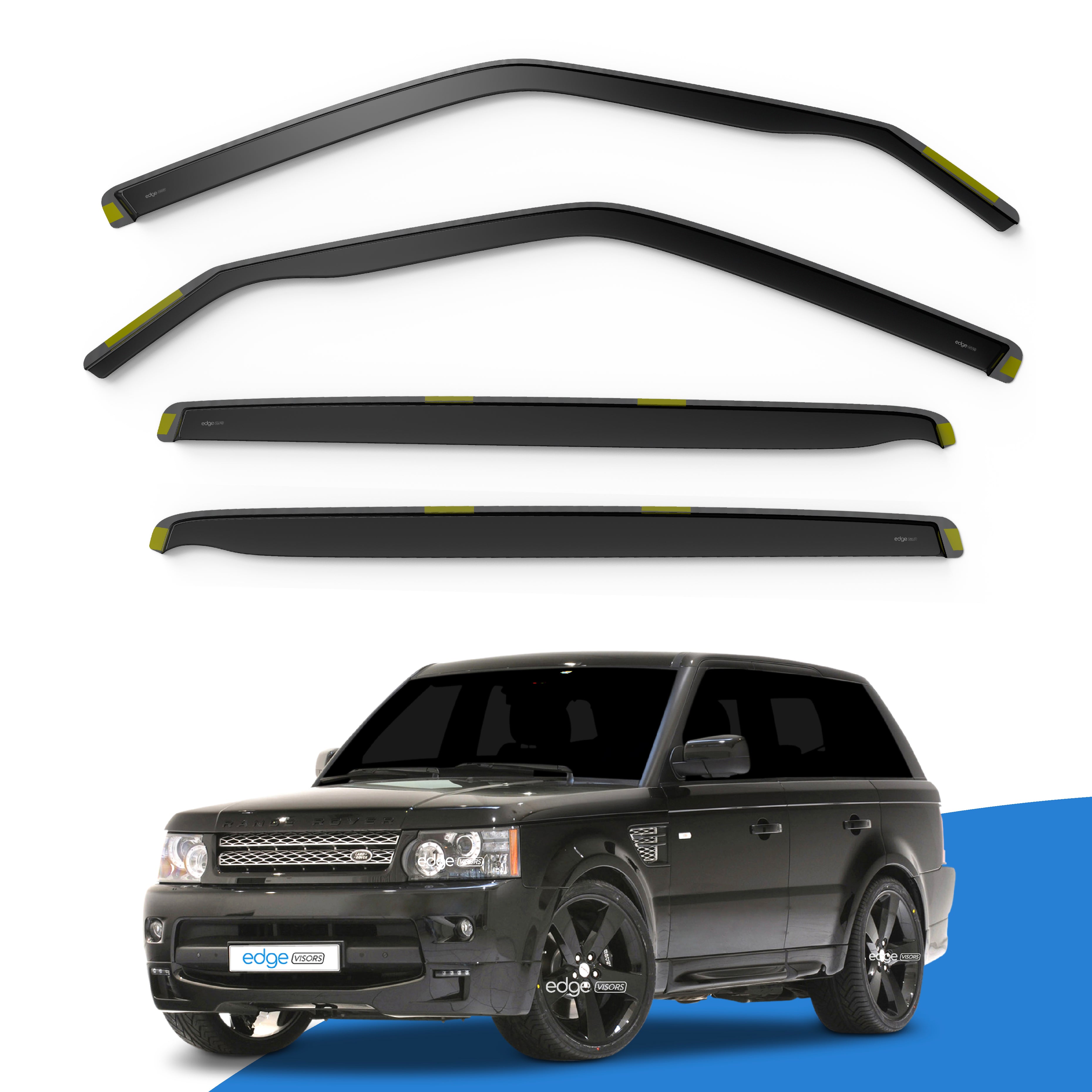 Range Rover Sport MK1 2005-2012 5 Door SUV Wind Deflectors 4pc