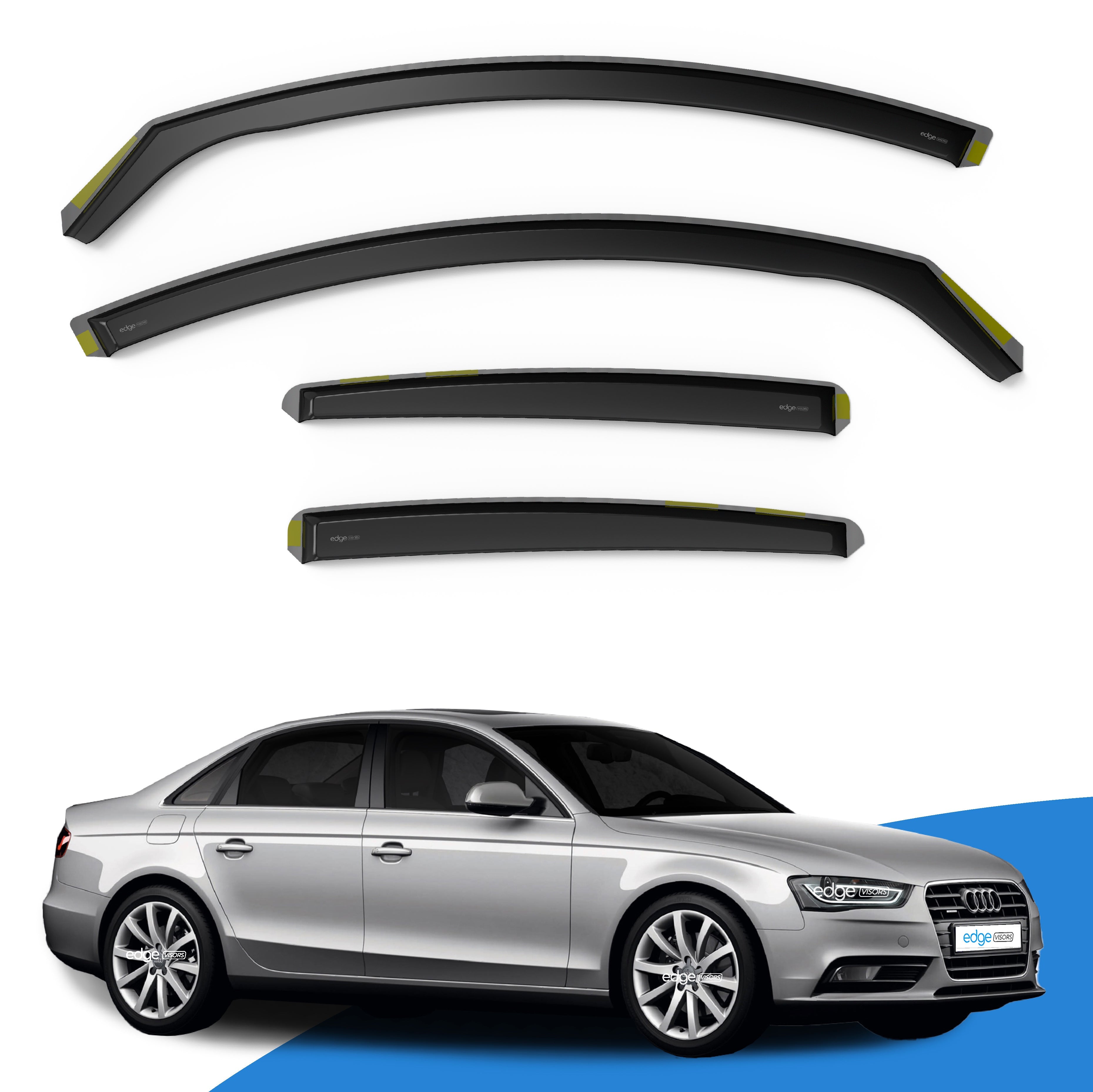 Audi A4 B8 2009-2015 4 Door Saloon Wind Deflectors 4pc