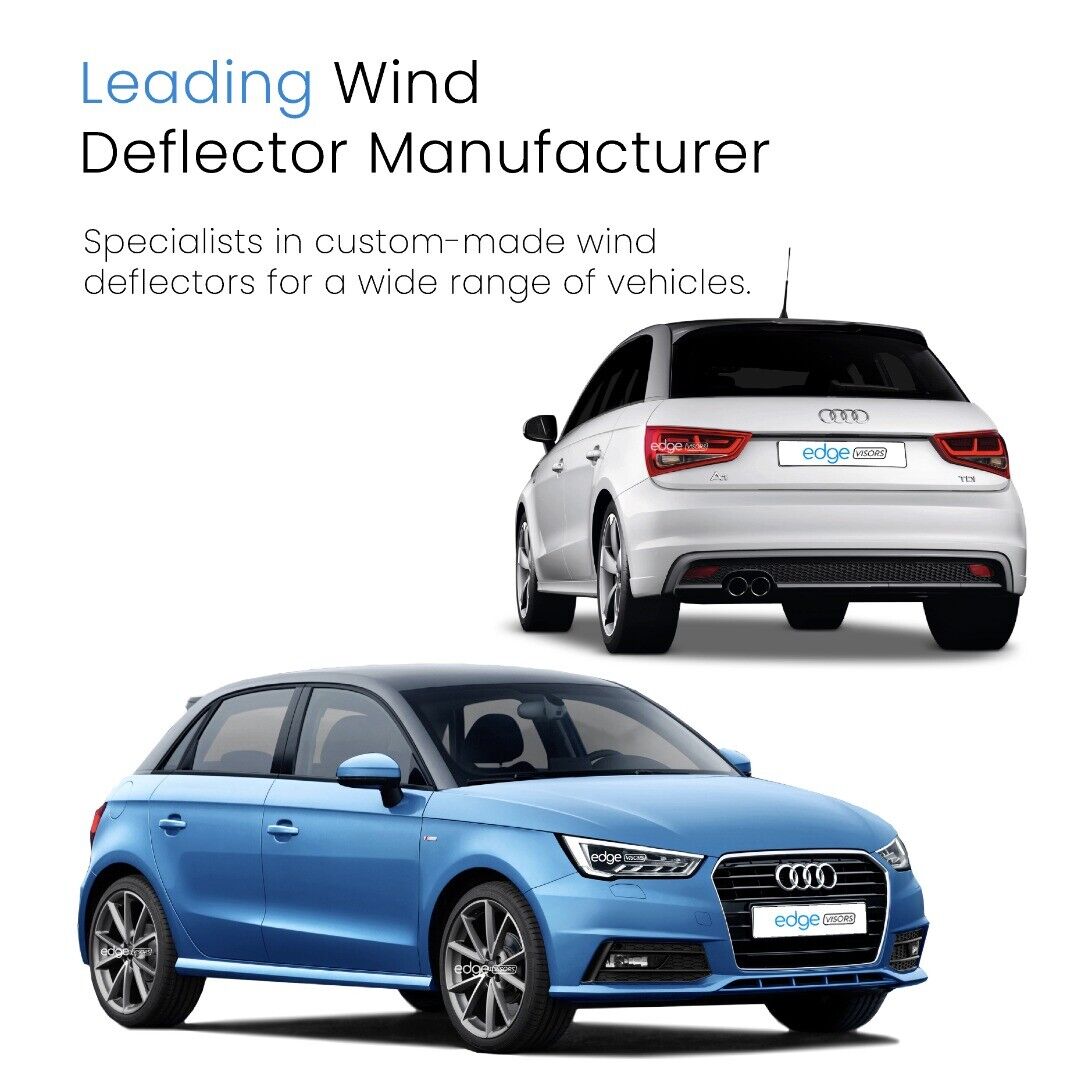 Audi A1 MK1 2012-2018 5 Door Hatchback Wind Deflectors 4pc