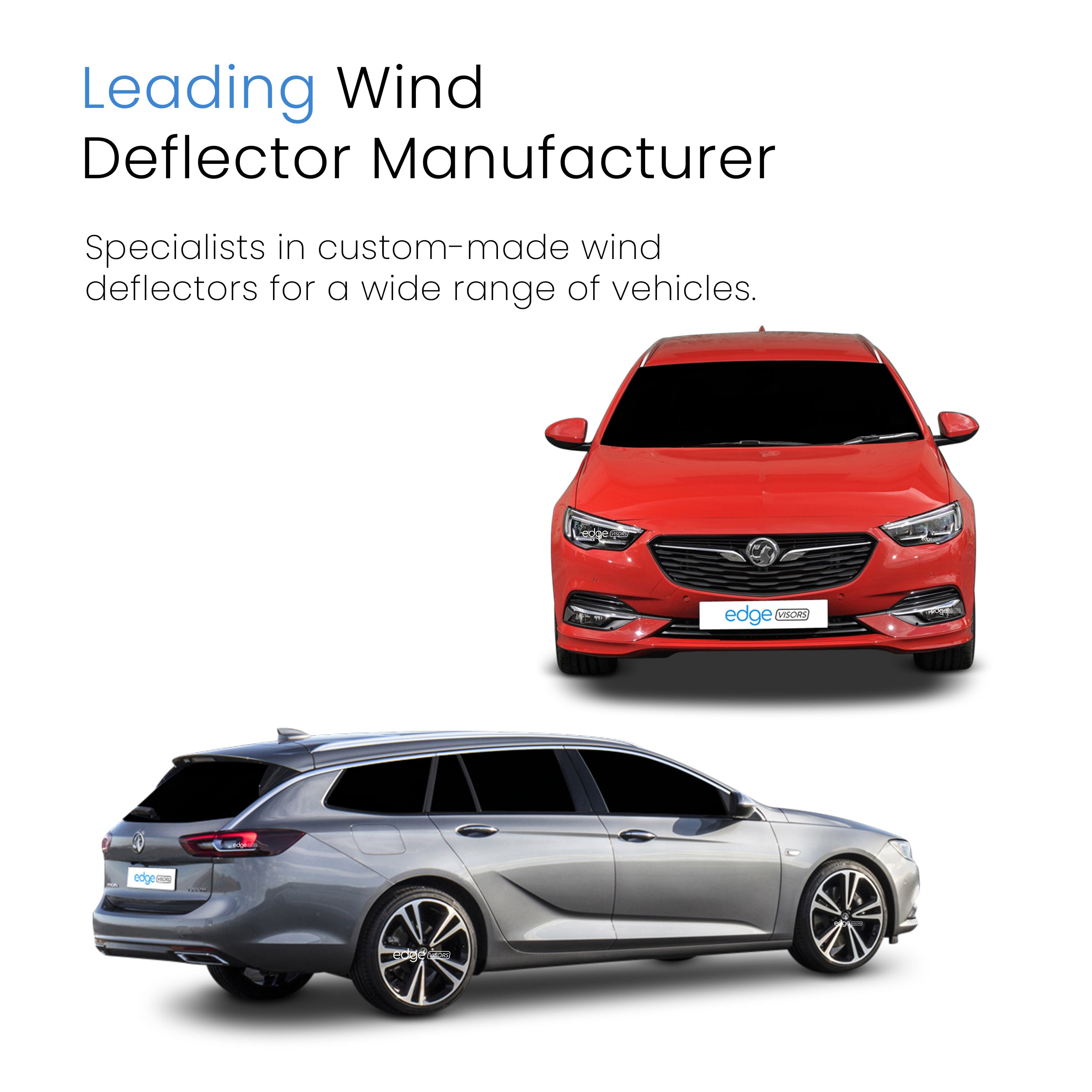 Vauxhall Insignia MK2 2017-2024 5 Door Estate Wind Deflectors 4pc