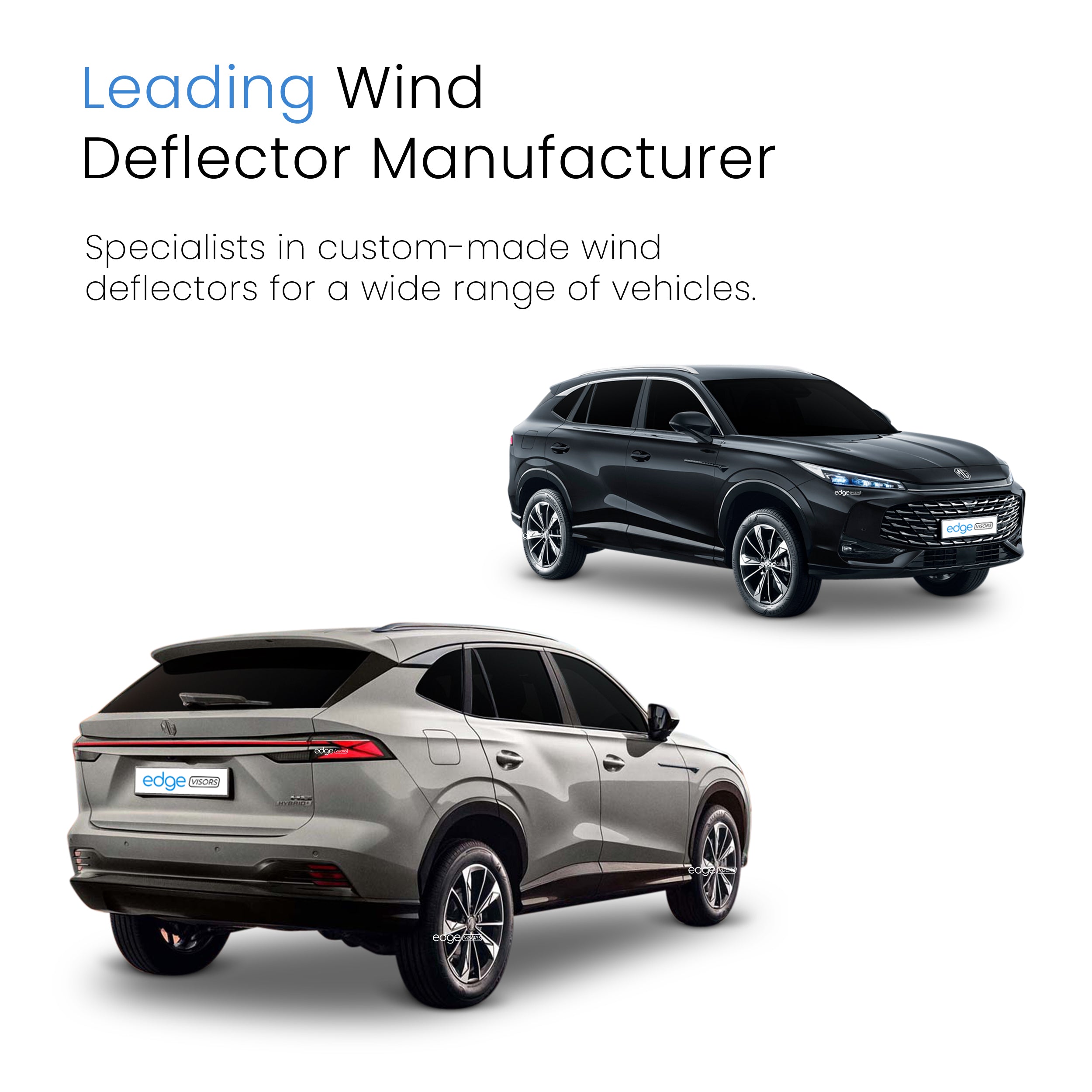 MG HS MK2 2024-Onwards 5 Door SUV Wind Deflectors 4pc