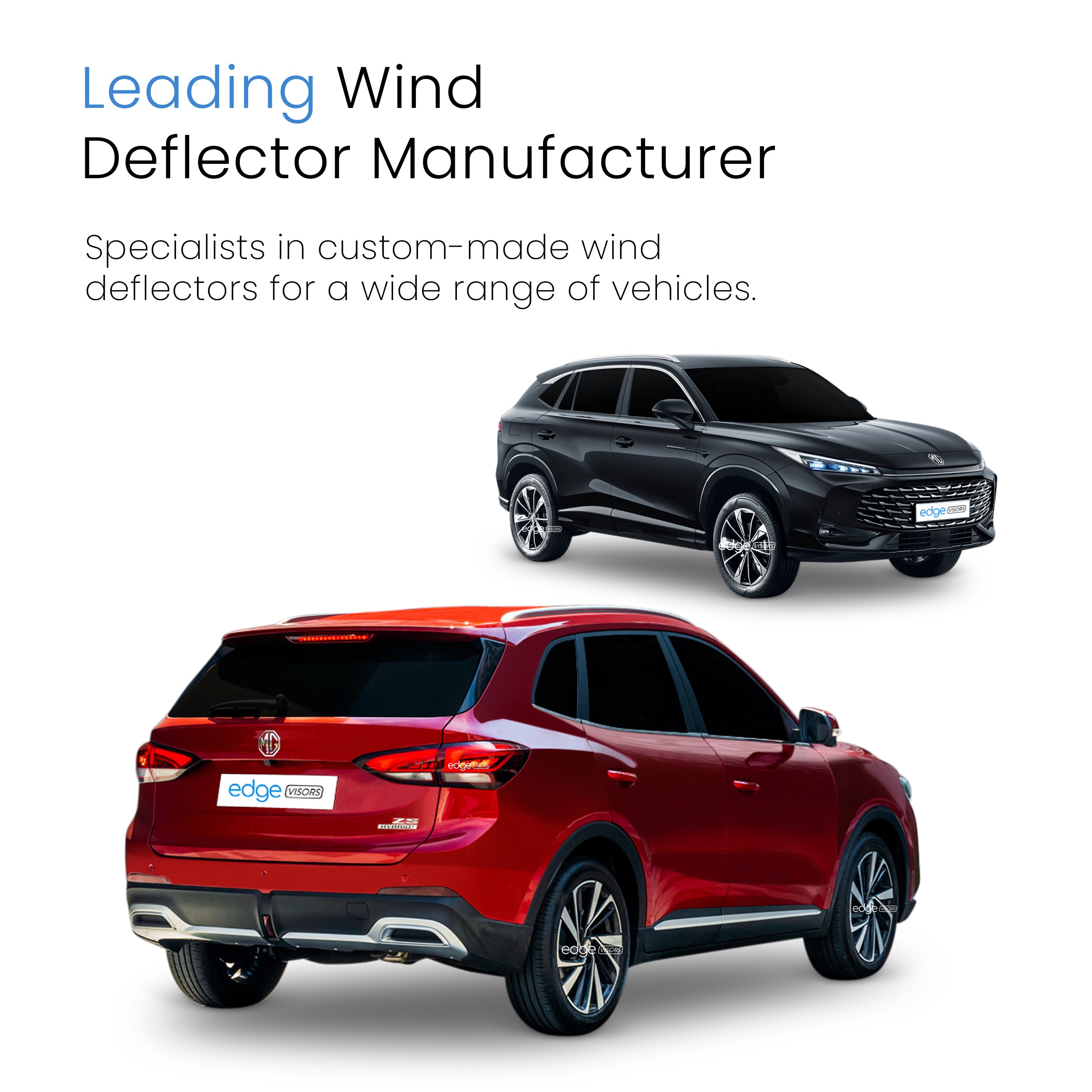 MG ZS MK2 2024-Onwards 5 Door SUV Wind Deflectors 4pc