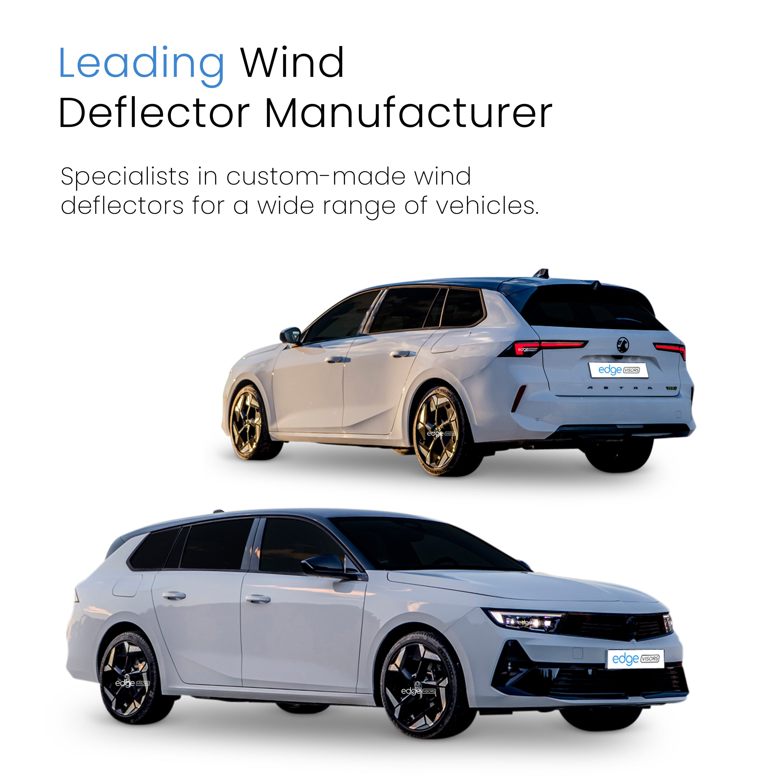 Vauxhall Astra L 2022-Onwards 5 Door Estate Wind Deflectors 4pc