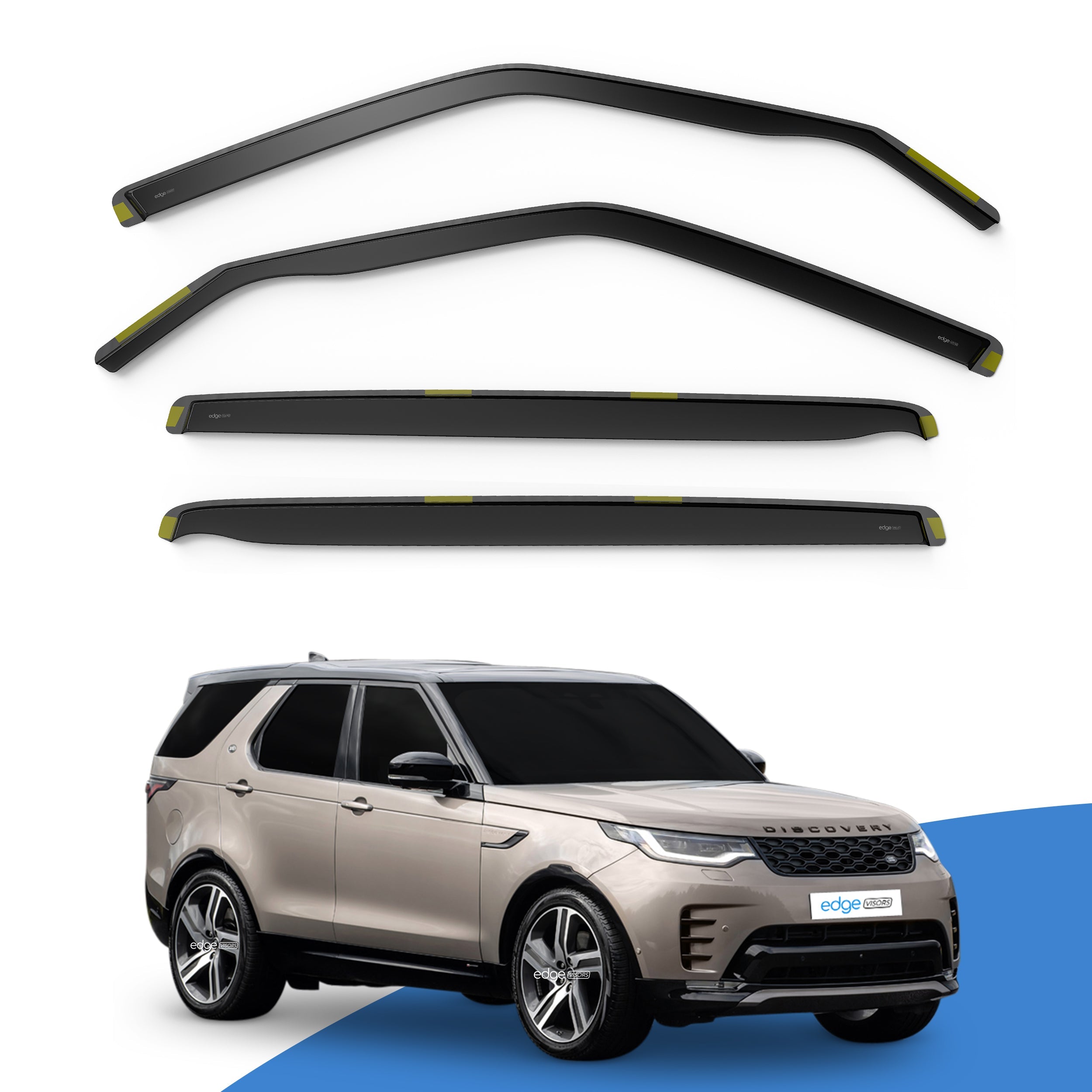 Land Rover Discovery MK5 2017-Onwards 5 Door SUV Wind Deflectors 4pc