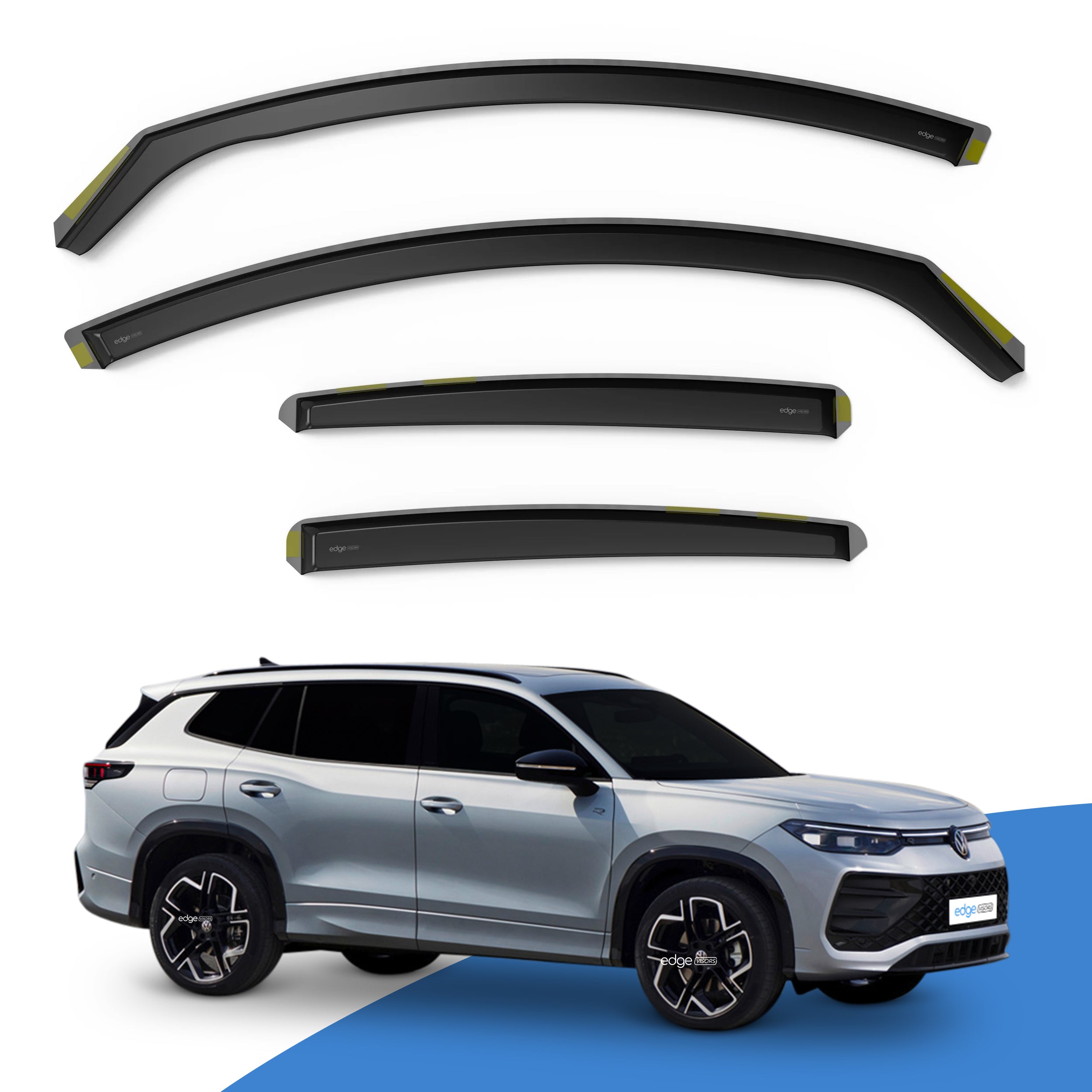 VW Tayron MK2 2024-Onwards 5 Door SUV Wind Deflectors 4pc