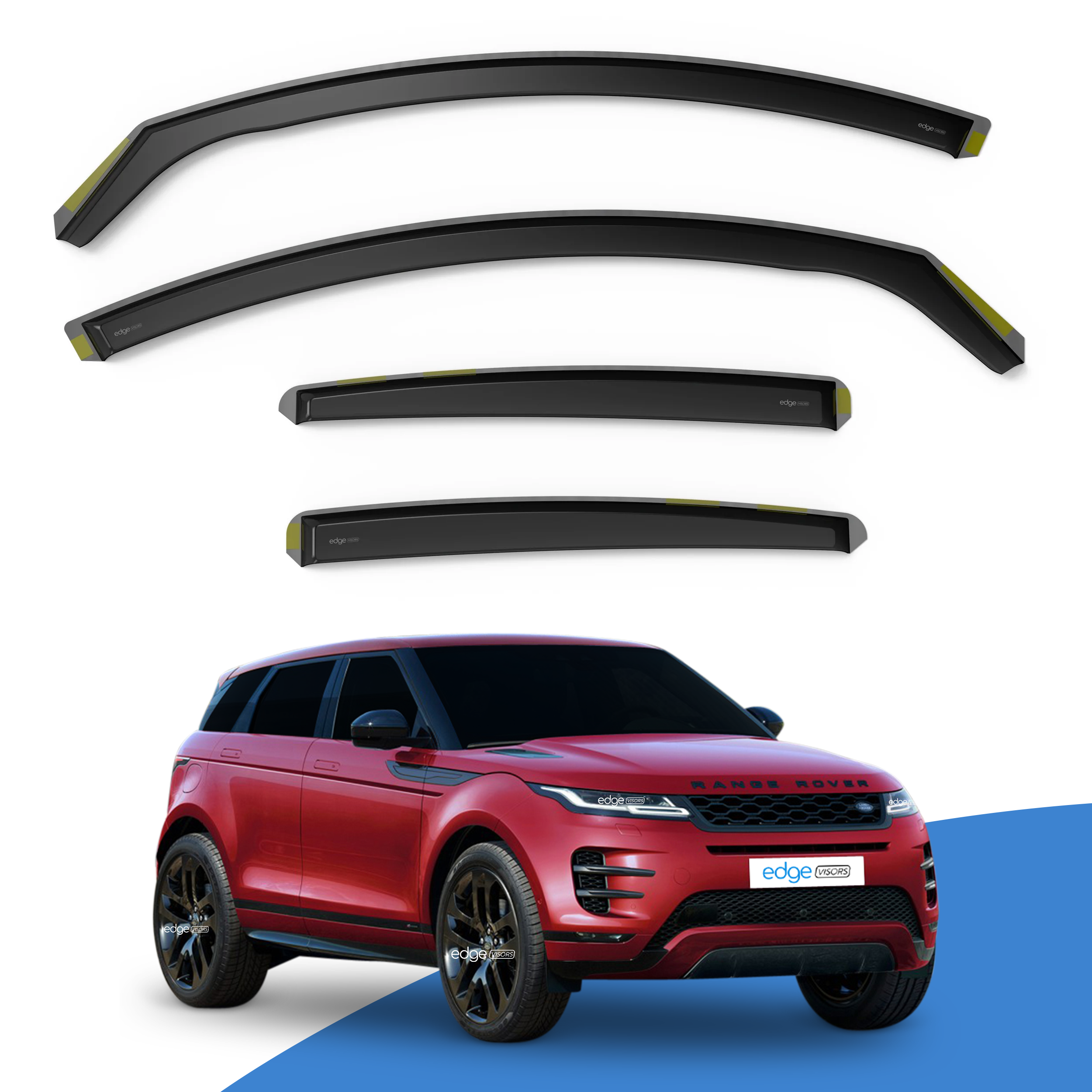 Range Rover Evoque MK2 2018-2024 5 Door SUV Wind Deflectors 4pc
