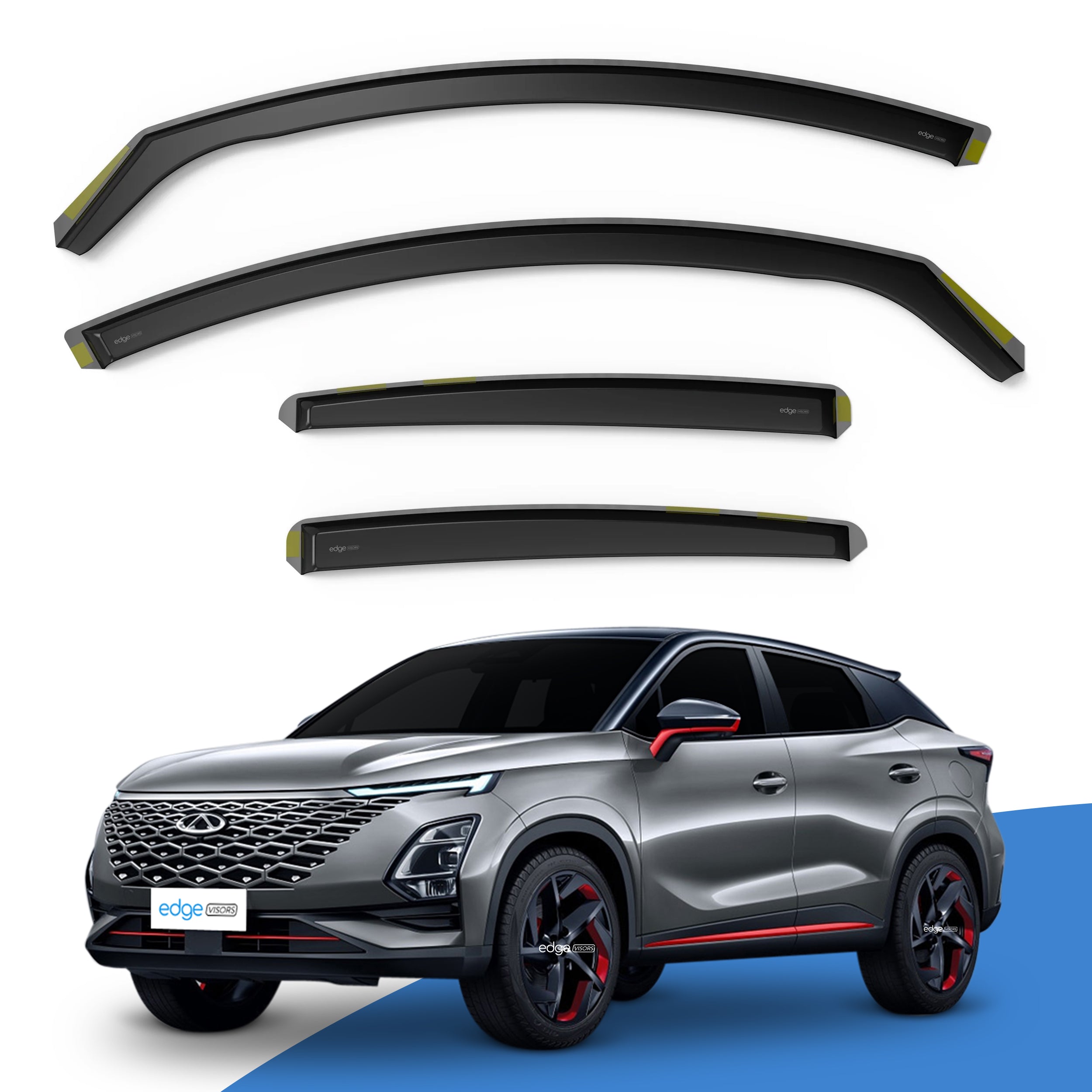 OMODA 5 2022-Onwards 5 Door SUV Wind Deflectors 4pc