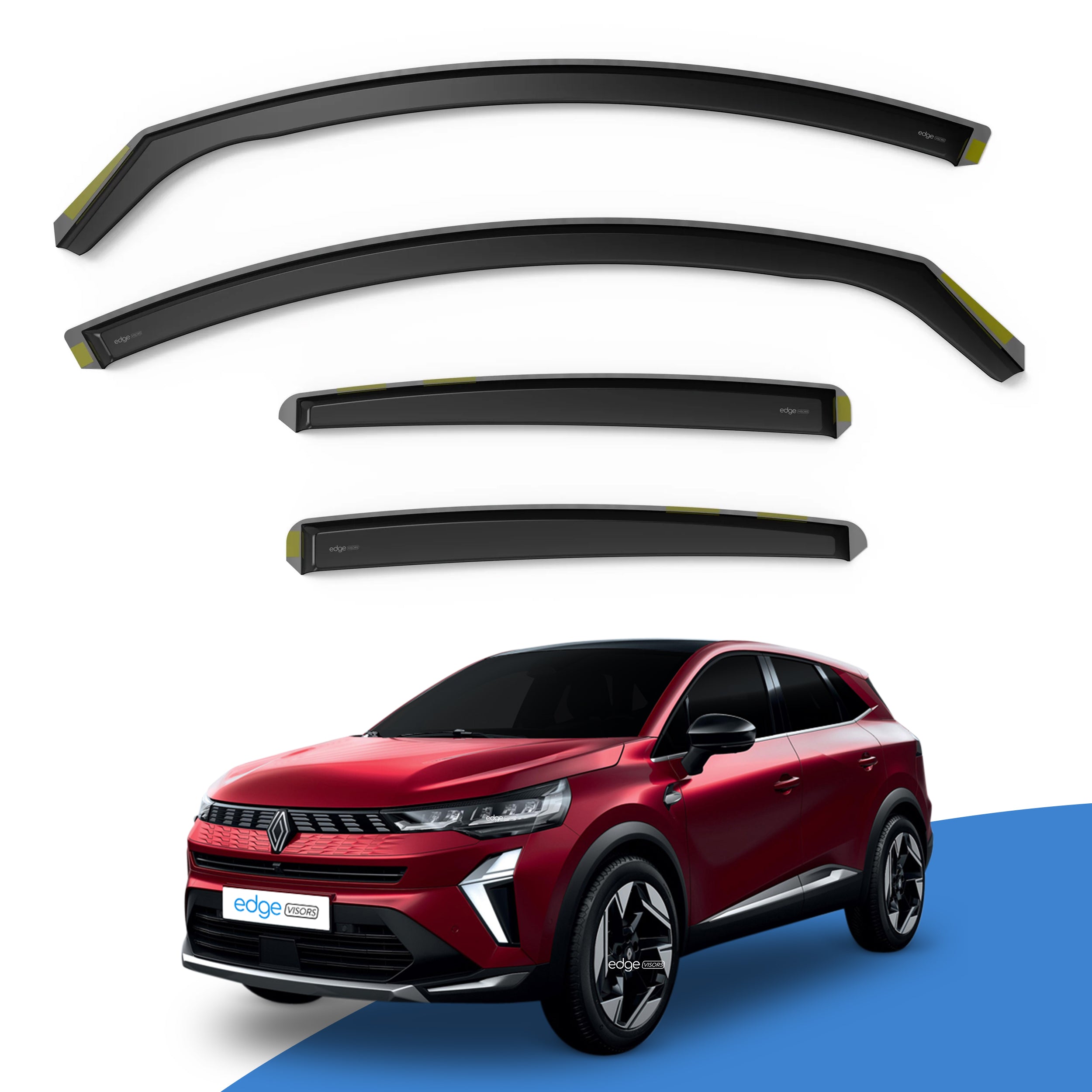 Renault Symbioz MK1 2024-Onwards 5 Door SUV Wind Deflectors 4pc