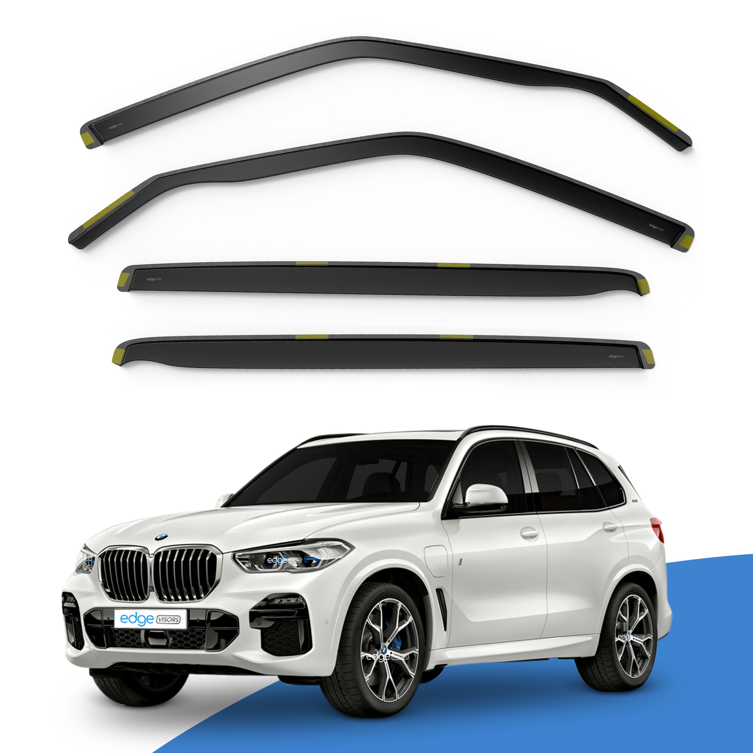 BMW X5 G05 2018-2024 5 Door SUV Wind Deflectors 4pc