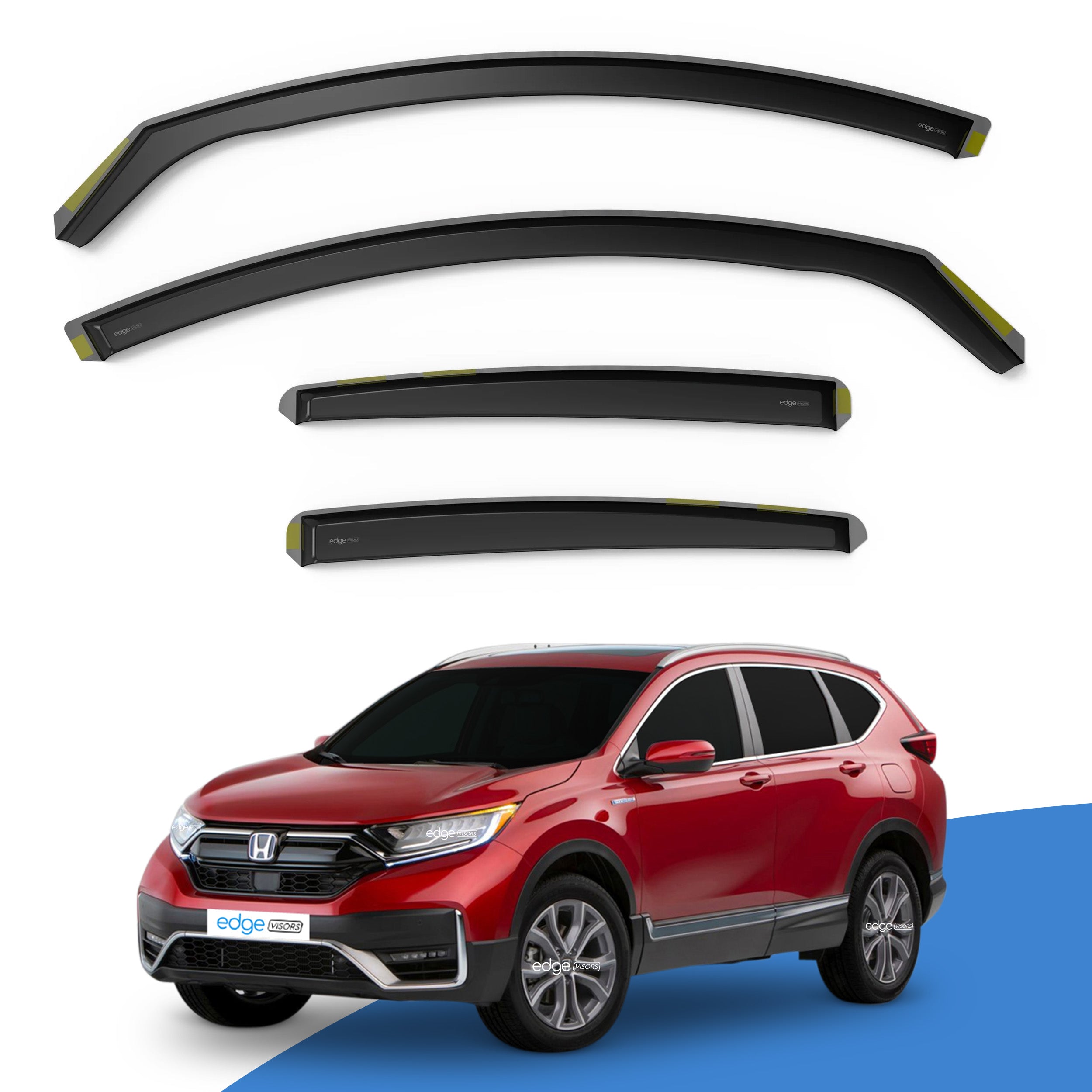 Honda CR-V MK5 2017-2022 5 Door SUV Wind Deflectors 4pc
