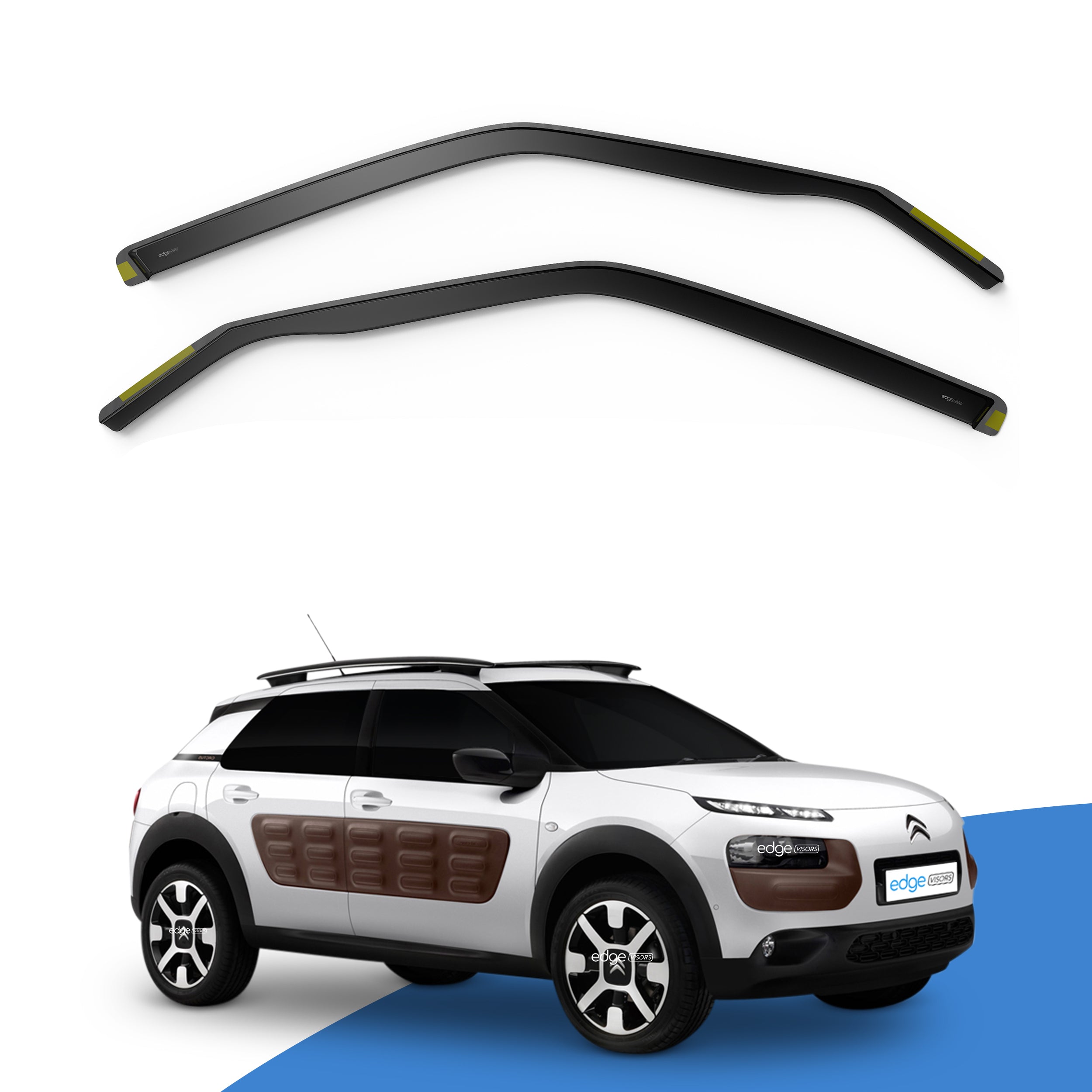 Citroen C4 Cactus 2014-Onwards 5 Door SUV Wind Deflectors 2pc