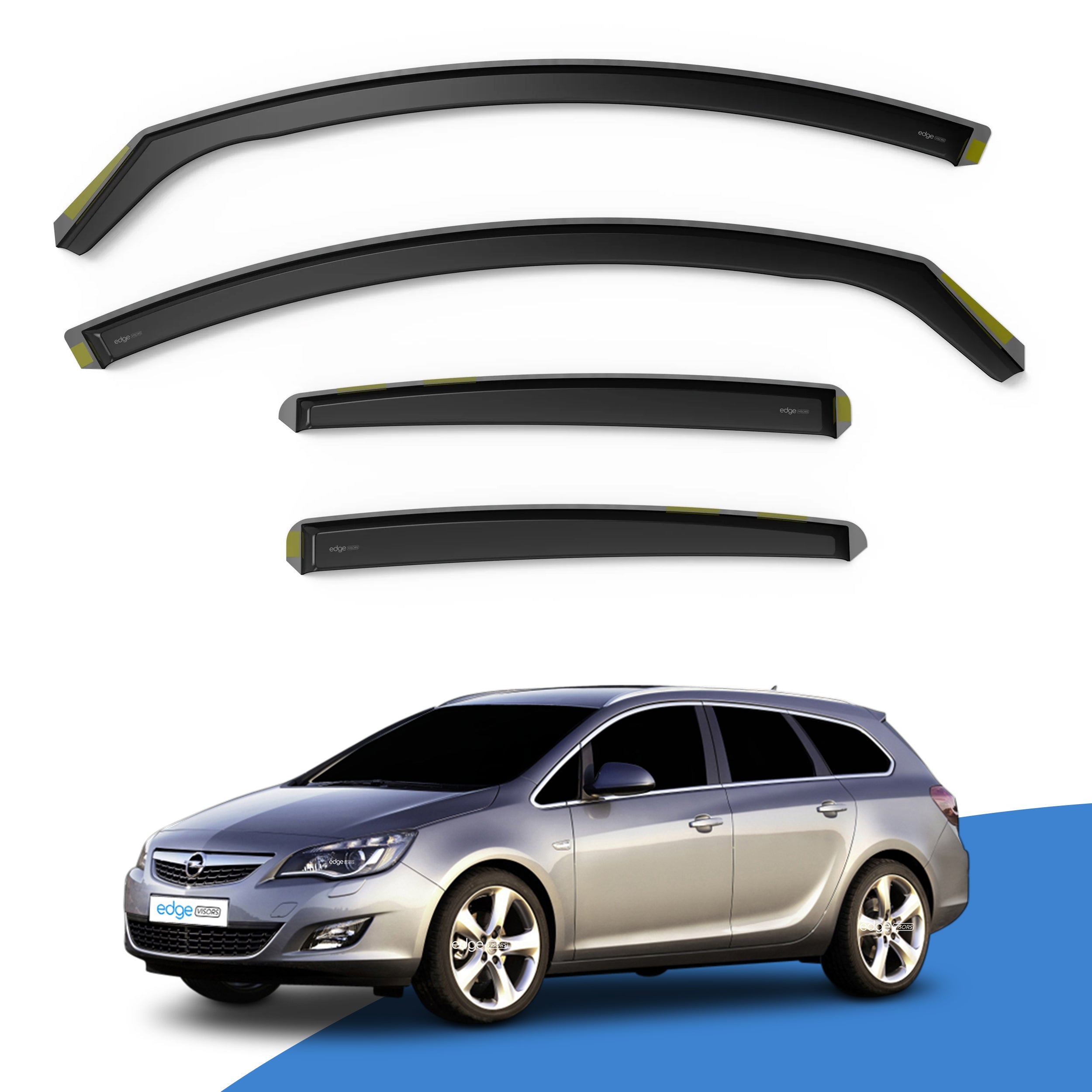 Vauxhall Astra J MK6 2010-2015 Sports Tourer 5 Door Estate Wind Deflectors 4pc