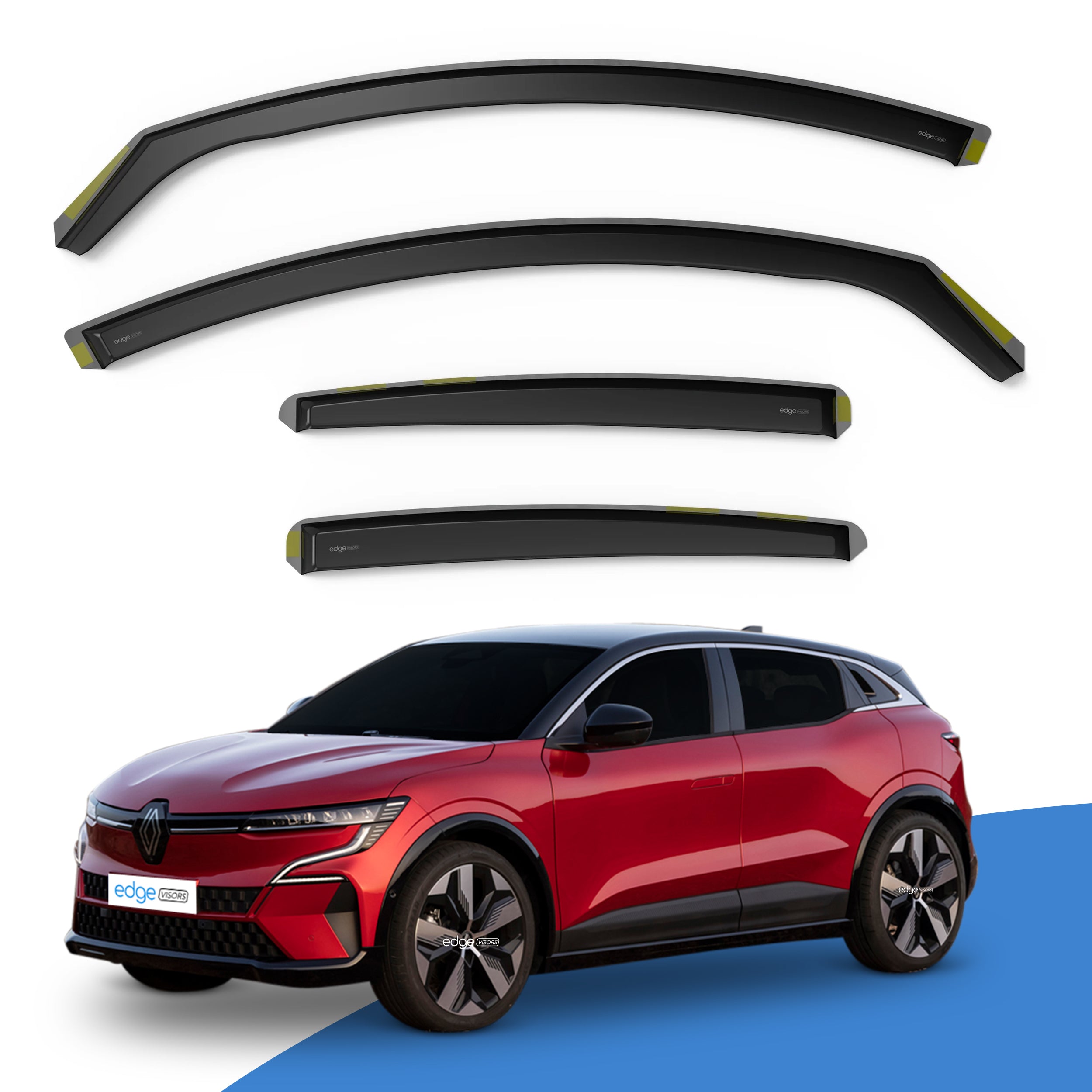 Renault Megane E-Tech 2022-Onwards 5 Door SUV Wind Deflectors 4pc